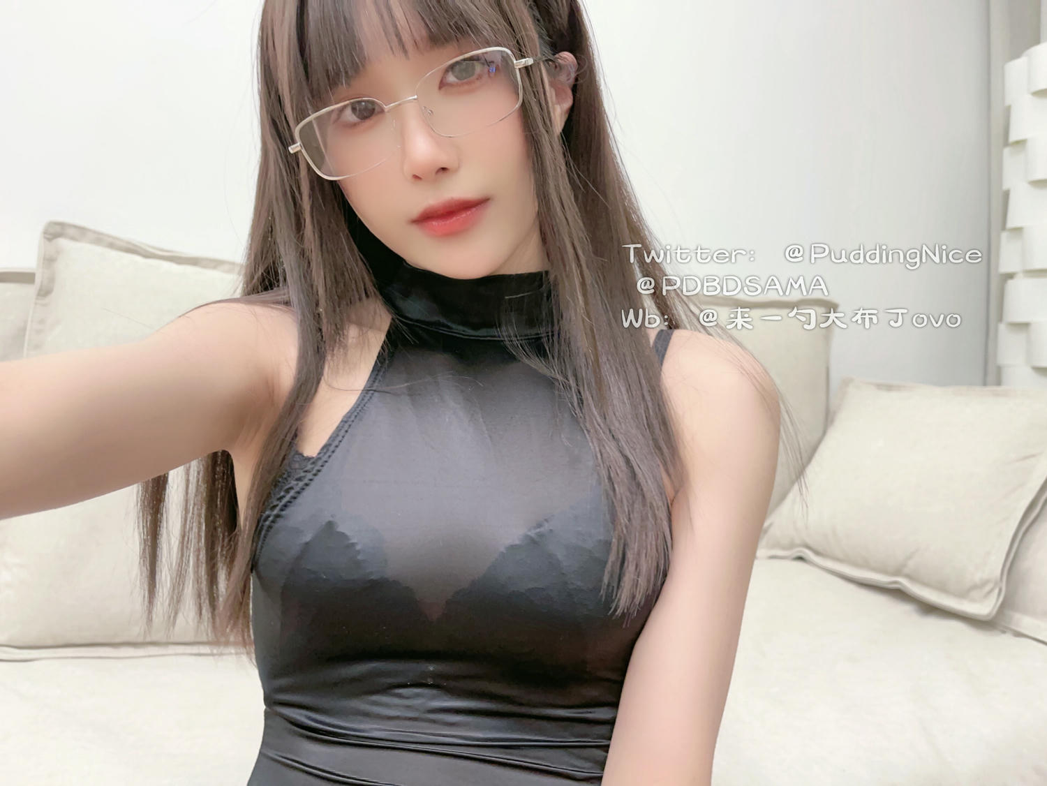 布丁大法 NO.031 黑色旗袍[44P3V-294M]_第3集