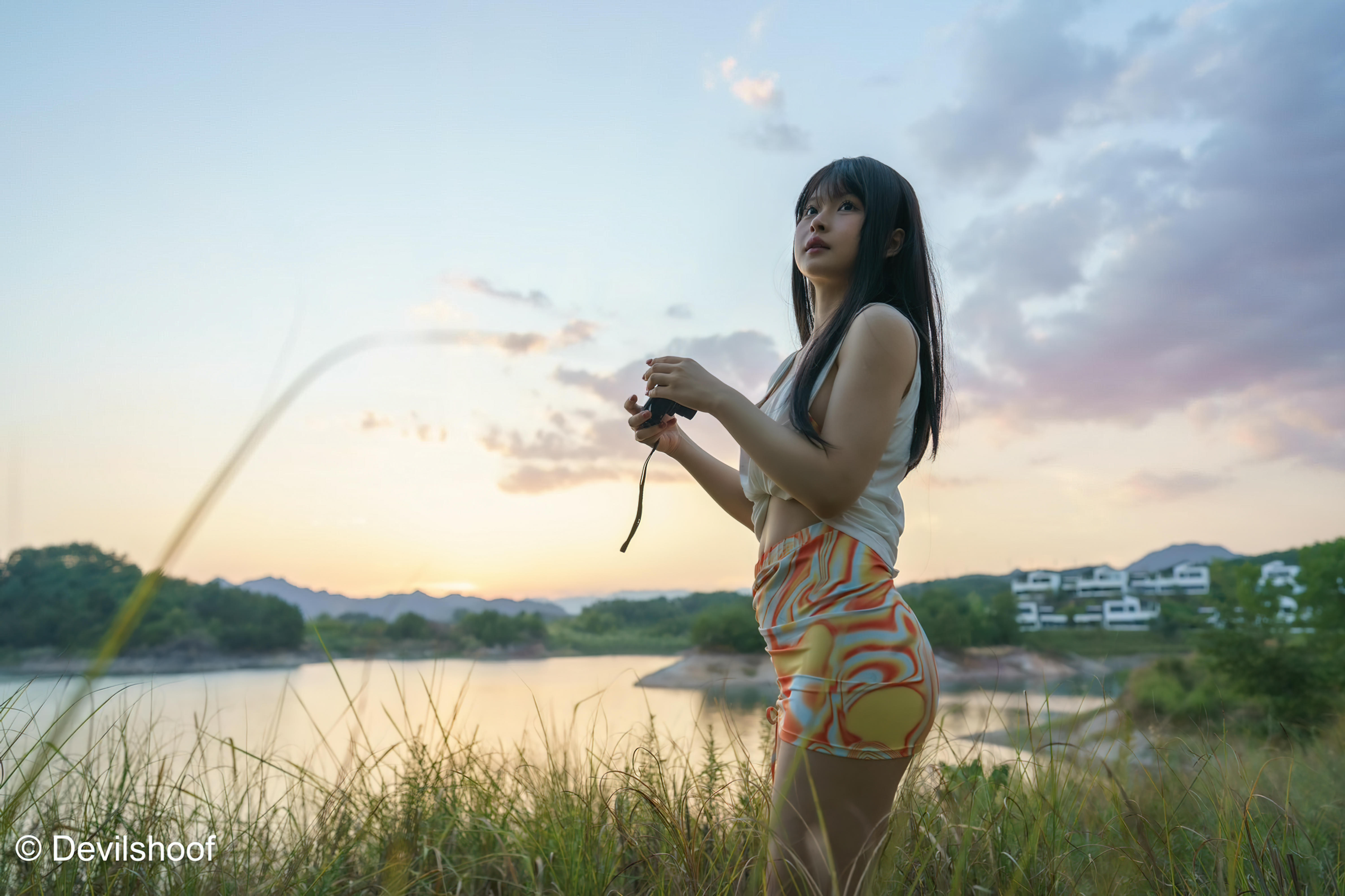 白莉爱吃巧克力 NO.000 马甲xiaoze2022 [195P1V 3.40GB]-NO.23 千岛湖 [16p]_第1集