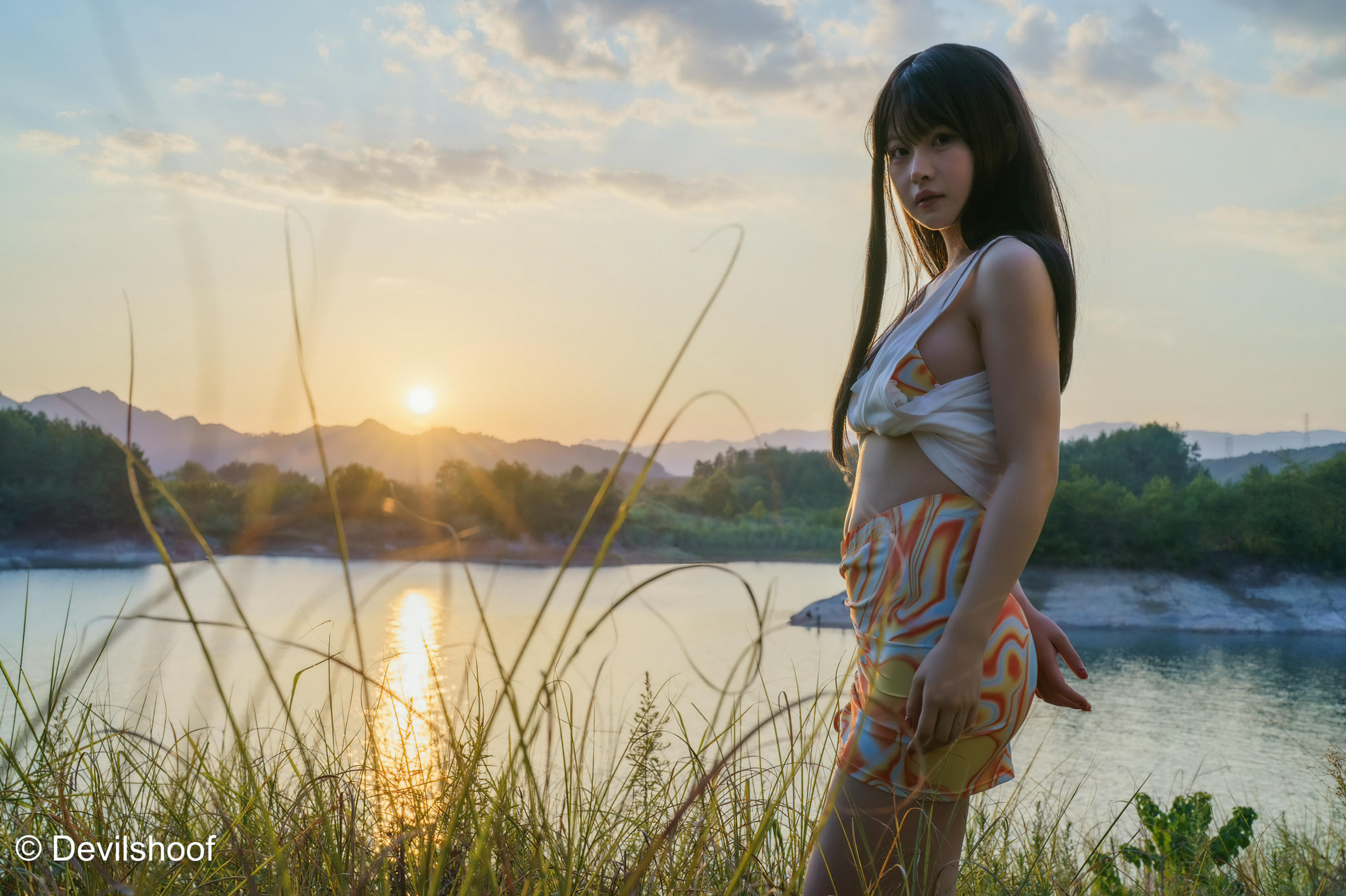 白莉爱吃巧克力 NO.000 马甲xiaoze2022 [195P1V 3.40GB]-NO.23 千岛湖 [16p]_第1集