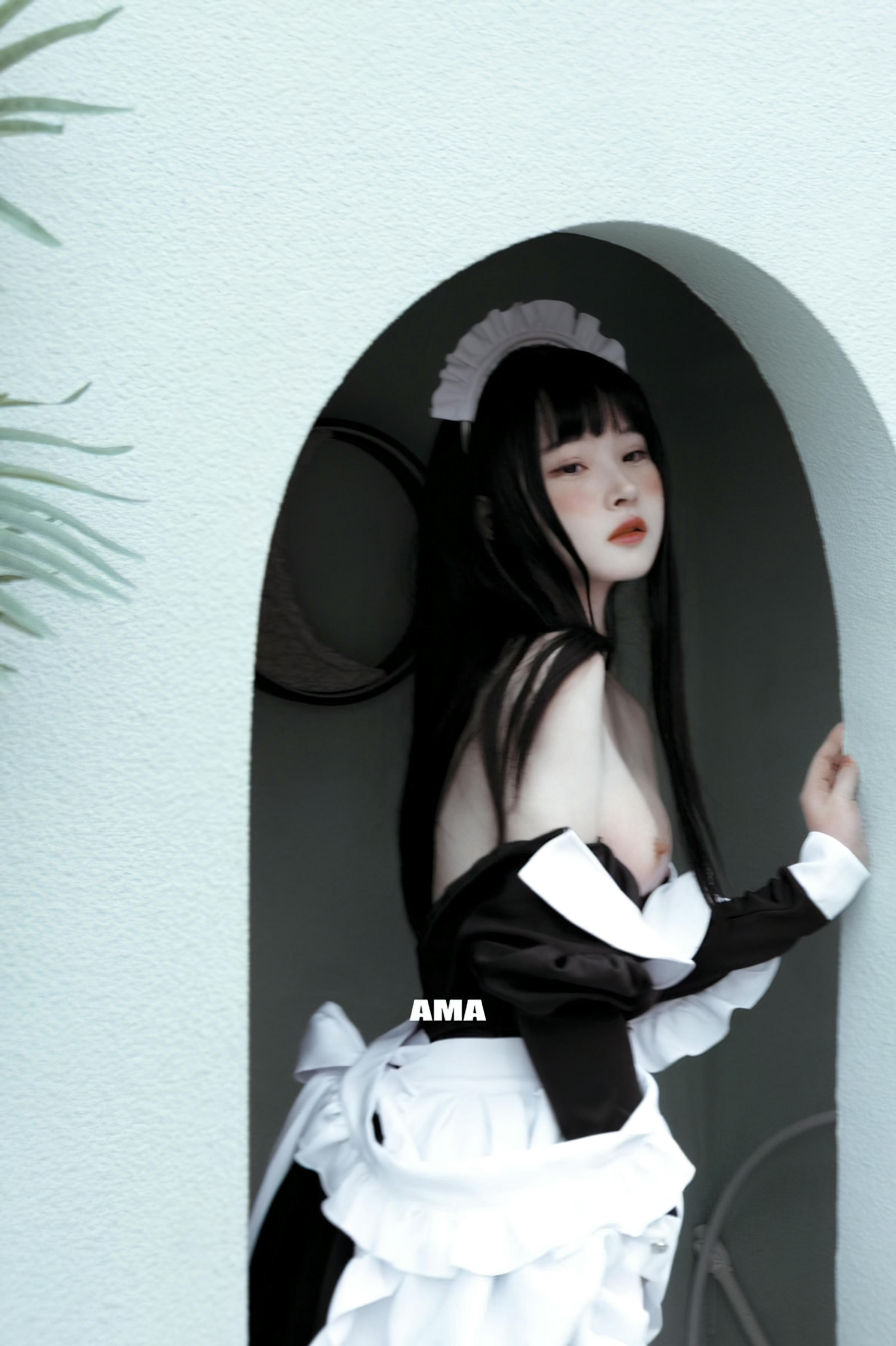 白莉爱吃巧克力 NO.000 马甲xiaoze2022 [195P1V 3.40GB]-NO.03 私房女仆 [25p]_第1集