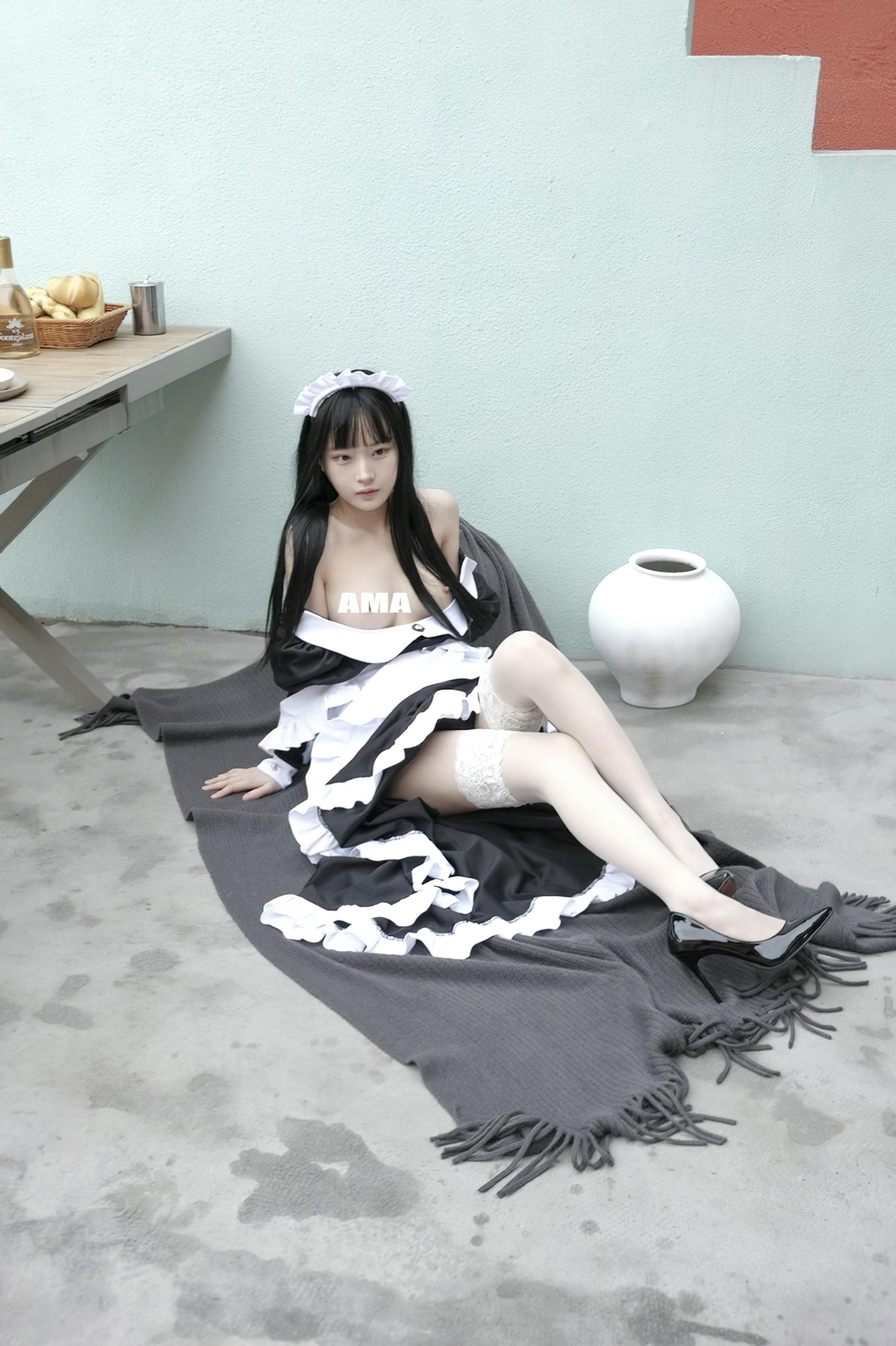 白莉爱吃巧克力 NO.000 马甲xiaoze2022 [195P1V 3.40GB]-NO.03 私房女仆 [25p]_第1集