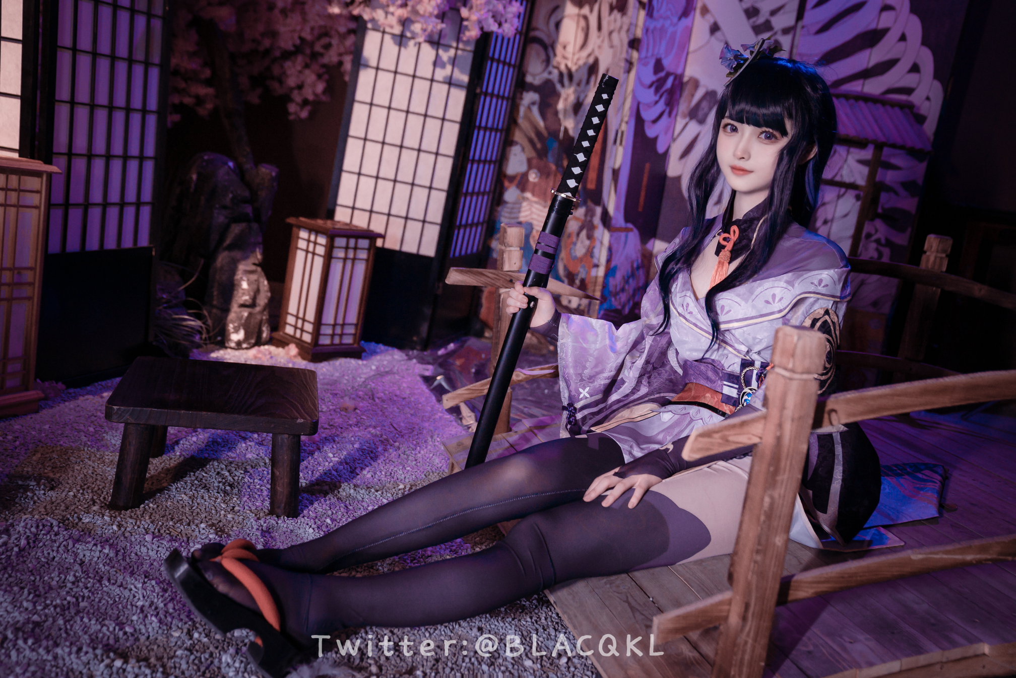 白莉爱吃巧克力 NO.010 雷电将军 [57P 795MB]_第2集