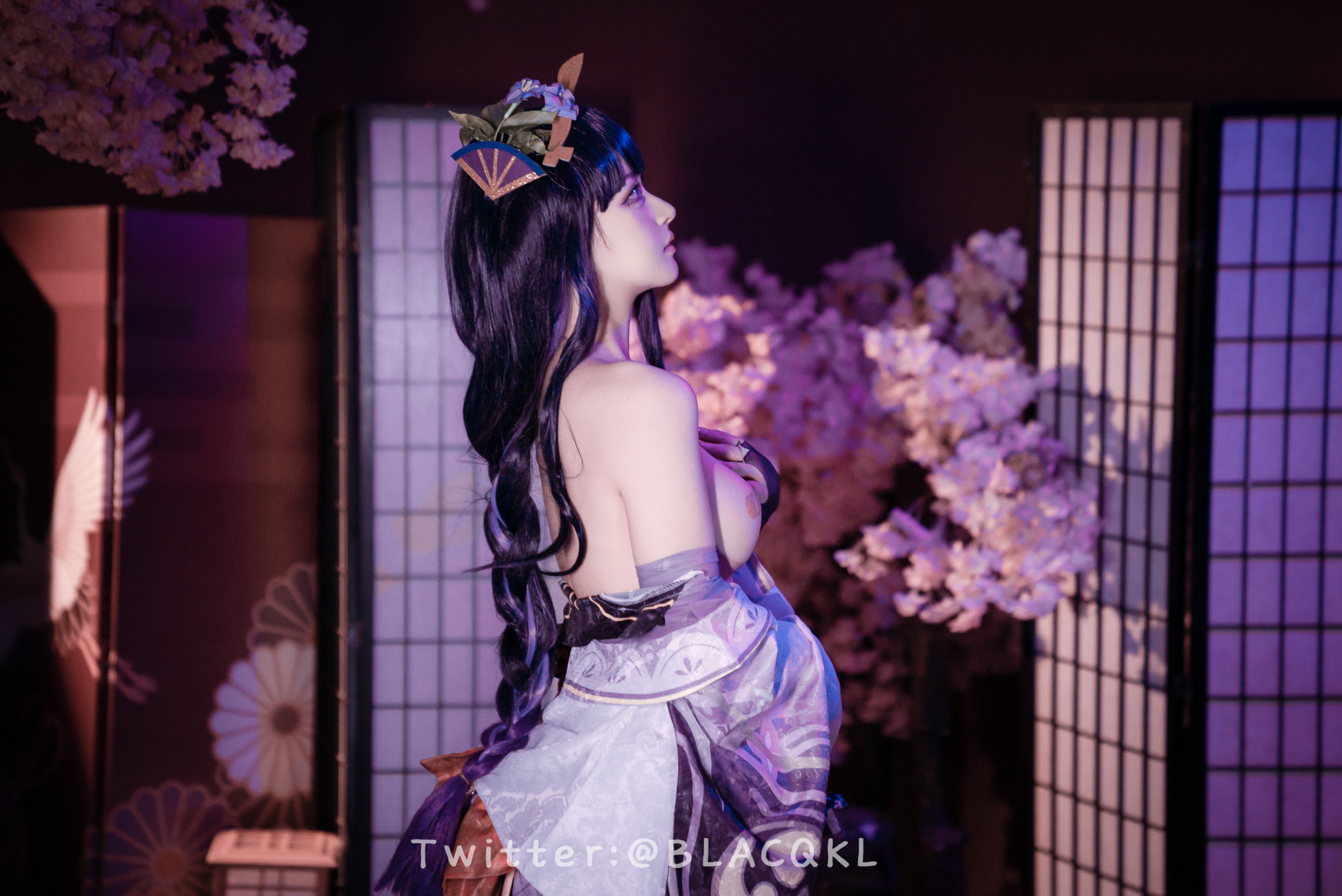 白莉爱吃巧克力 NO.010 雷电将军 [57P 795MB]_第2集