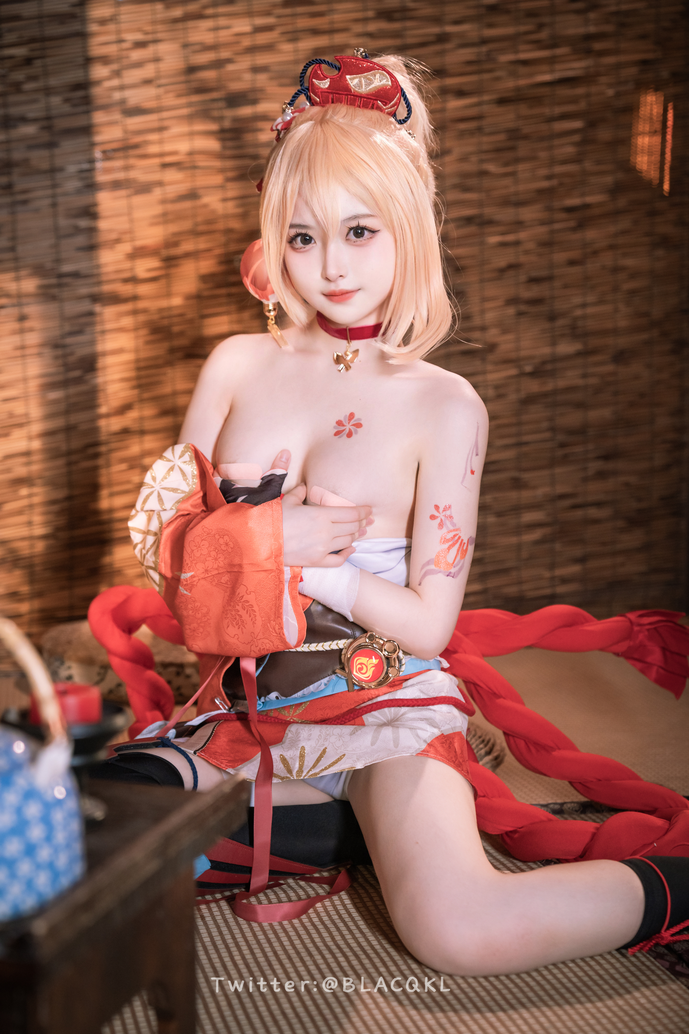 白莉爱吃巧克力 NO.012 宵宫 [92P 1.36GB]_第2集