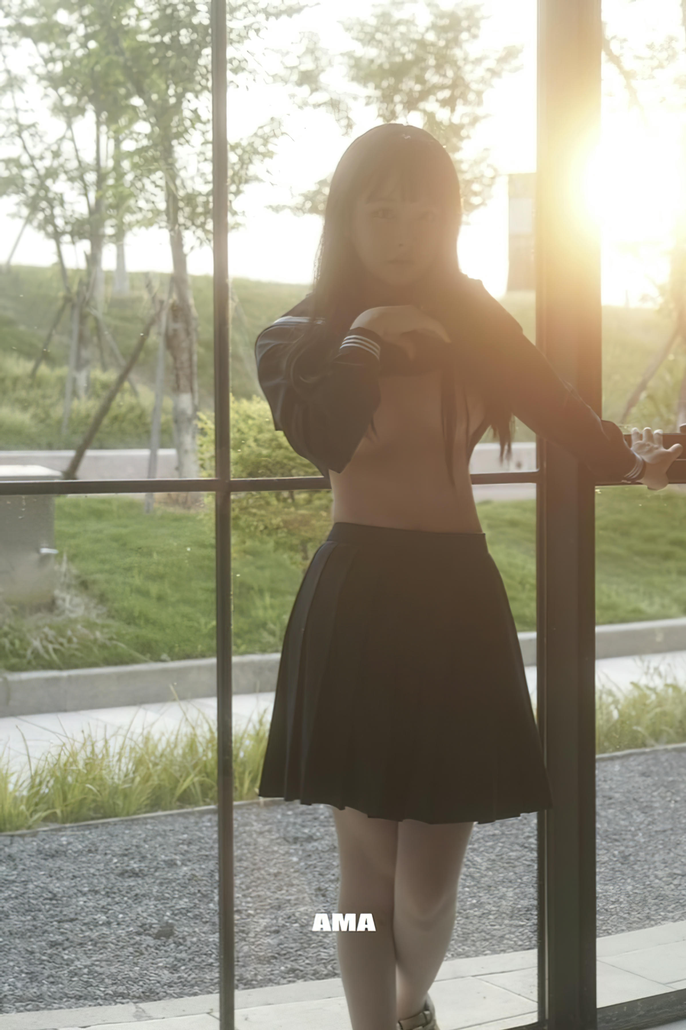 白莉爱吃巧克力 NO.000 马甲xiaoze2022 [195P1V 3.40GB]-NO.04 户外露出 [21p]_第1集