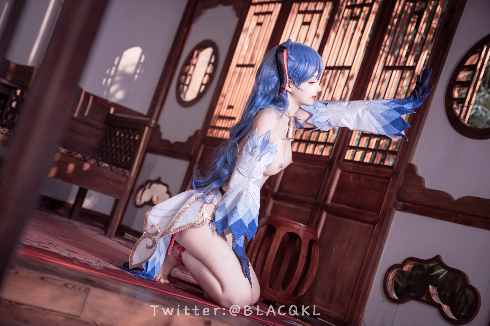 白莉爱吃巧克力 NO.013 甘雨 [90P 1.13GB]_第2集