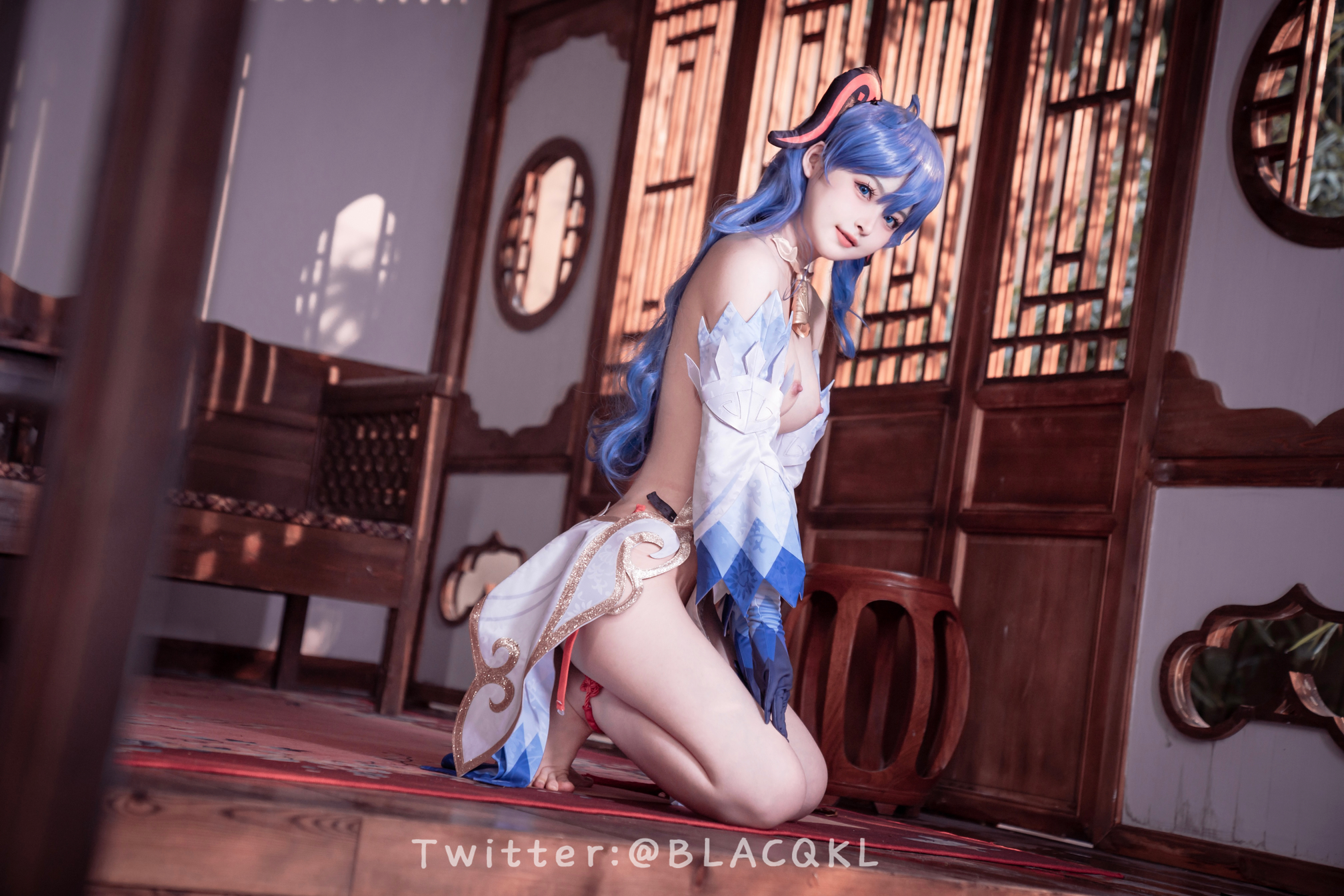 白莉爱吃巧克力 NO.013 甘雨 [90P 1.13GB]_第2集