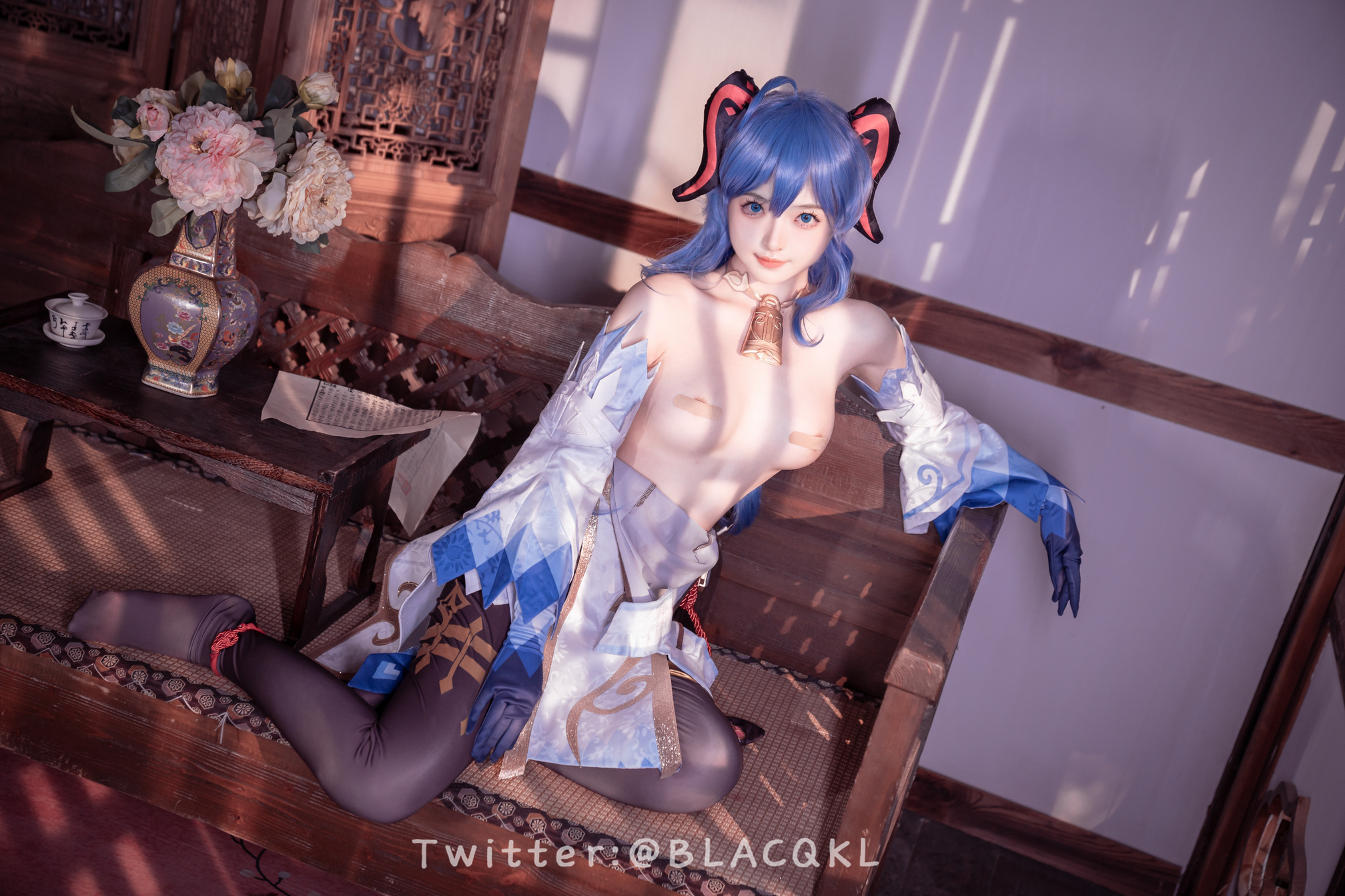 白莉爱吃巧克力 NO.013 甘雨 [90P 1.13GB]_第3集