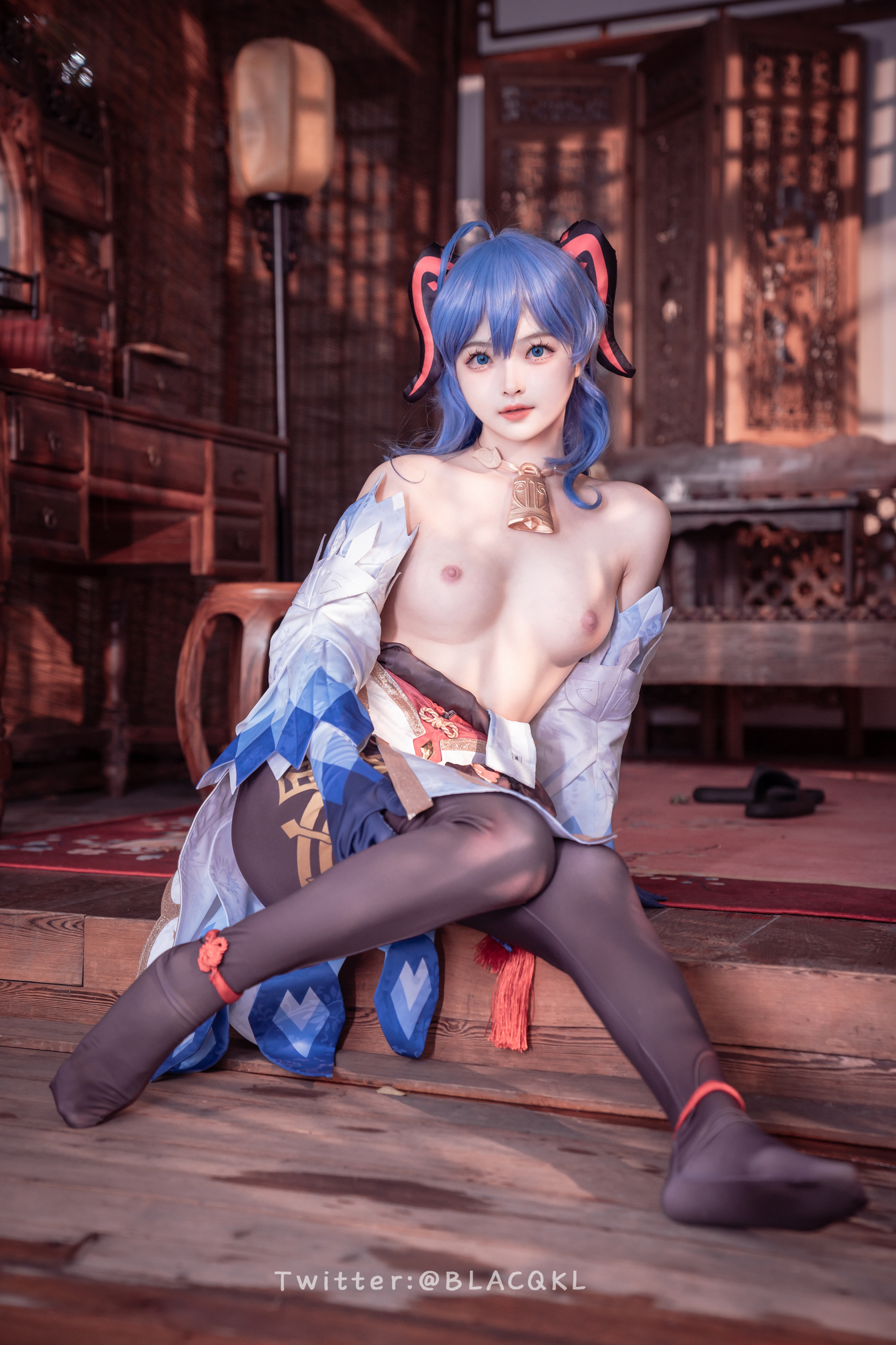 白莉爱吃巧克力 NO.013 甘雨 [90P 1.13GB]_第3集