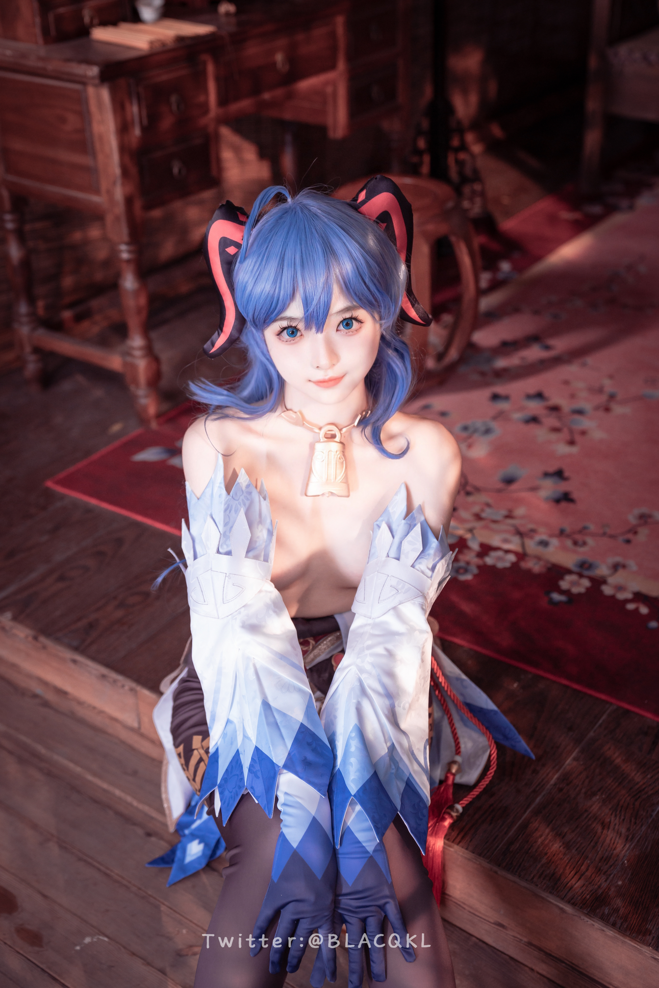 白莉爱吃巧克力 NO.013 甘雨 [90P 1.13GB]_第3集