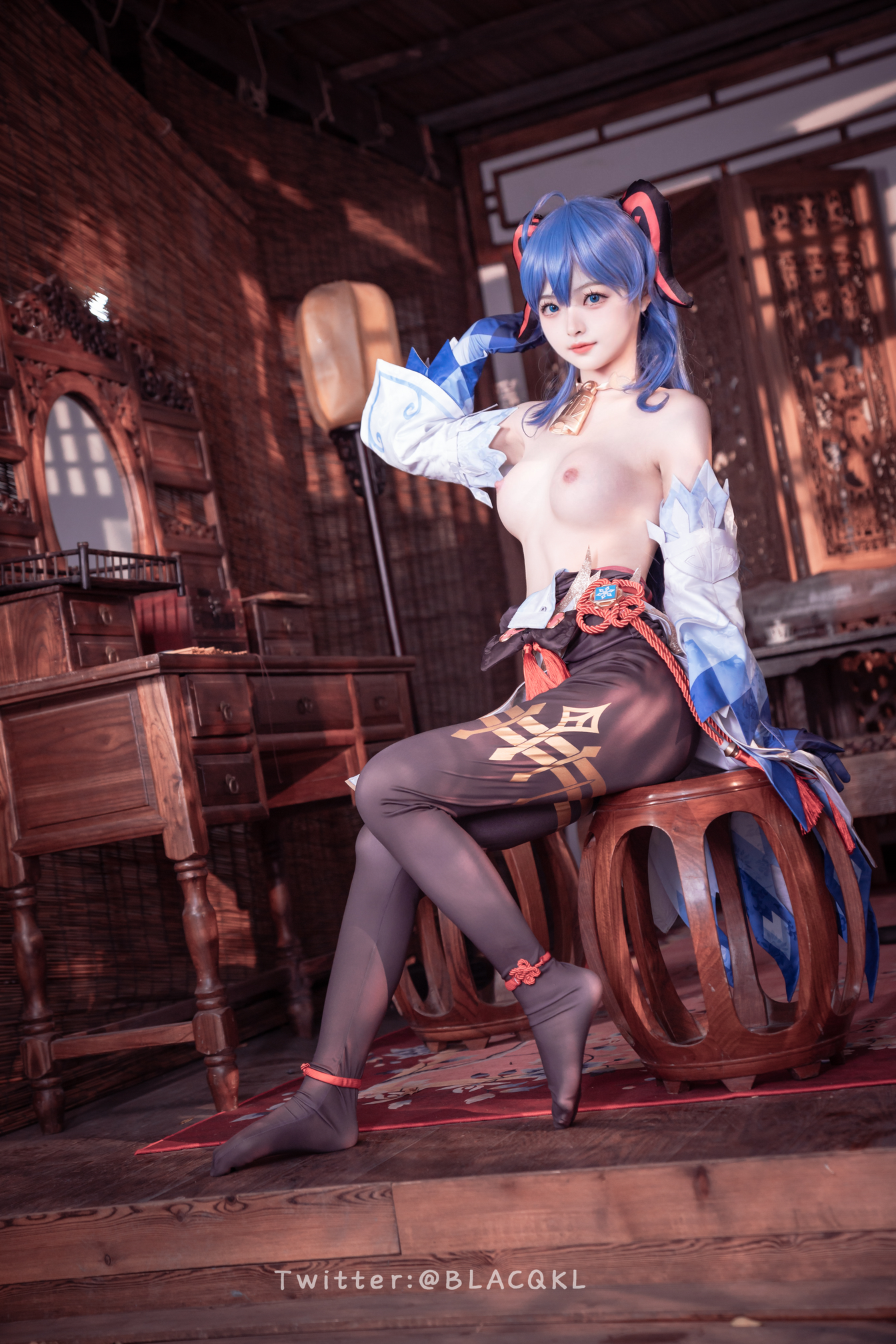 白莉爱吃巧克力 NO.013 甘雨 [90P 1.13GB]_第3集