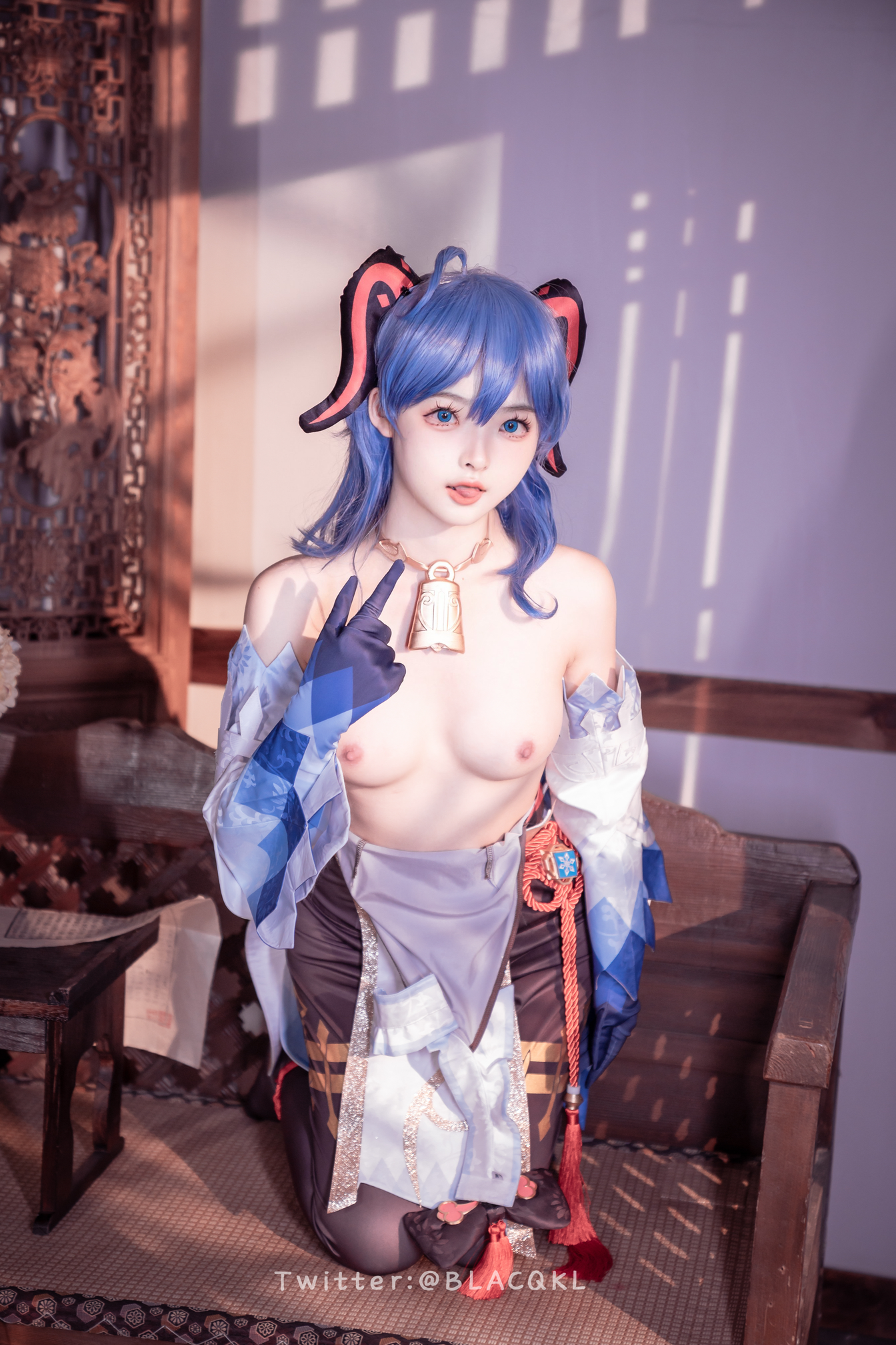 白莉爱吃巧克力 NO.013 甘雨 [90P 1.13GB]_第3集