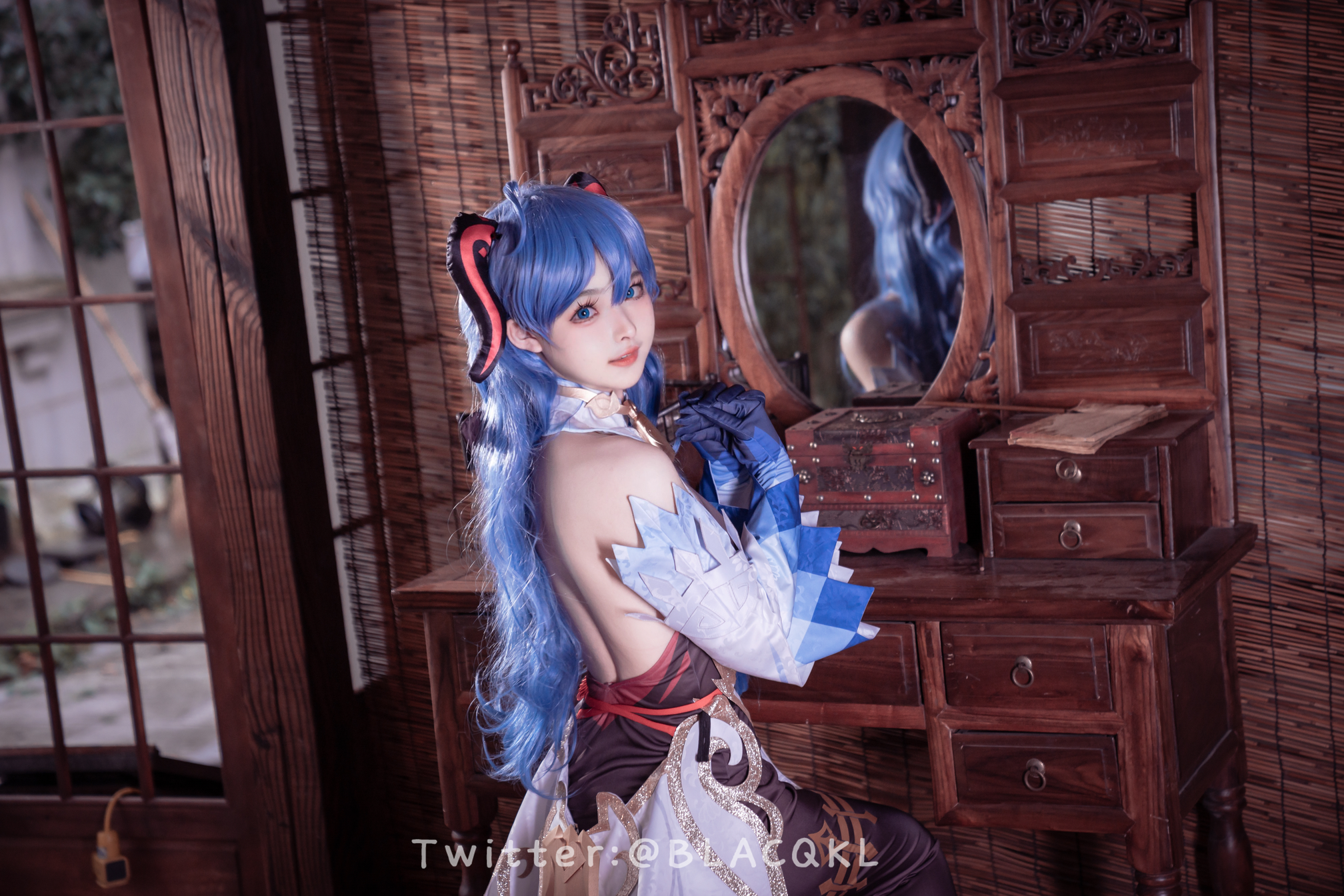 白莉爱吃巧克力 NO.013 甘雨 [90P 1.13GB]_第4集