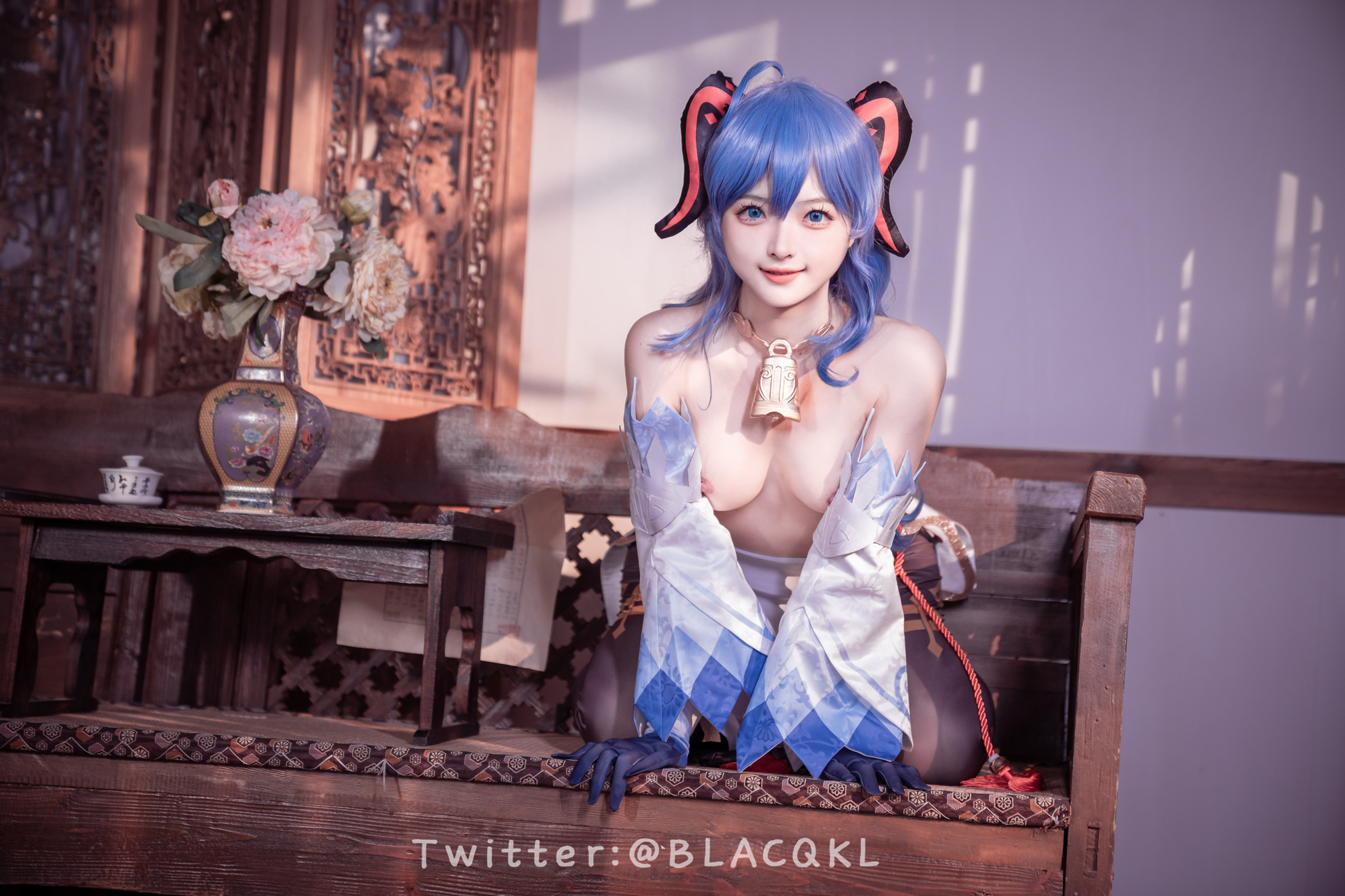 白莉爱吃巧克力 NO.013 甘雨 [90P 1.13GB]_第4集