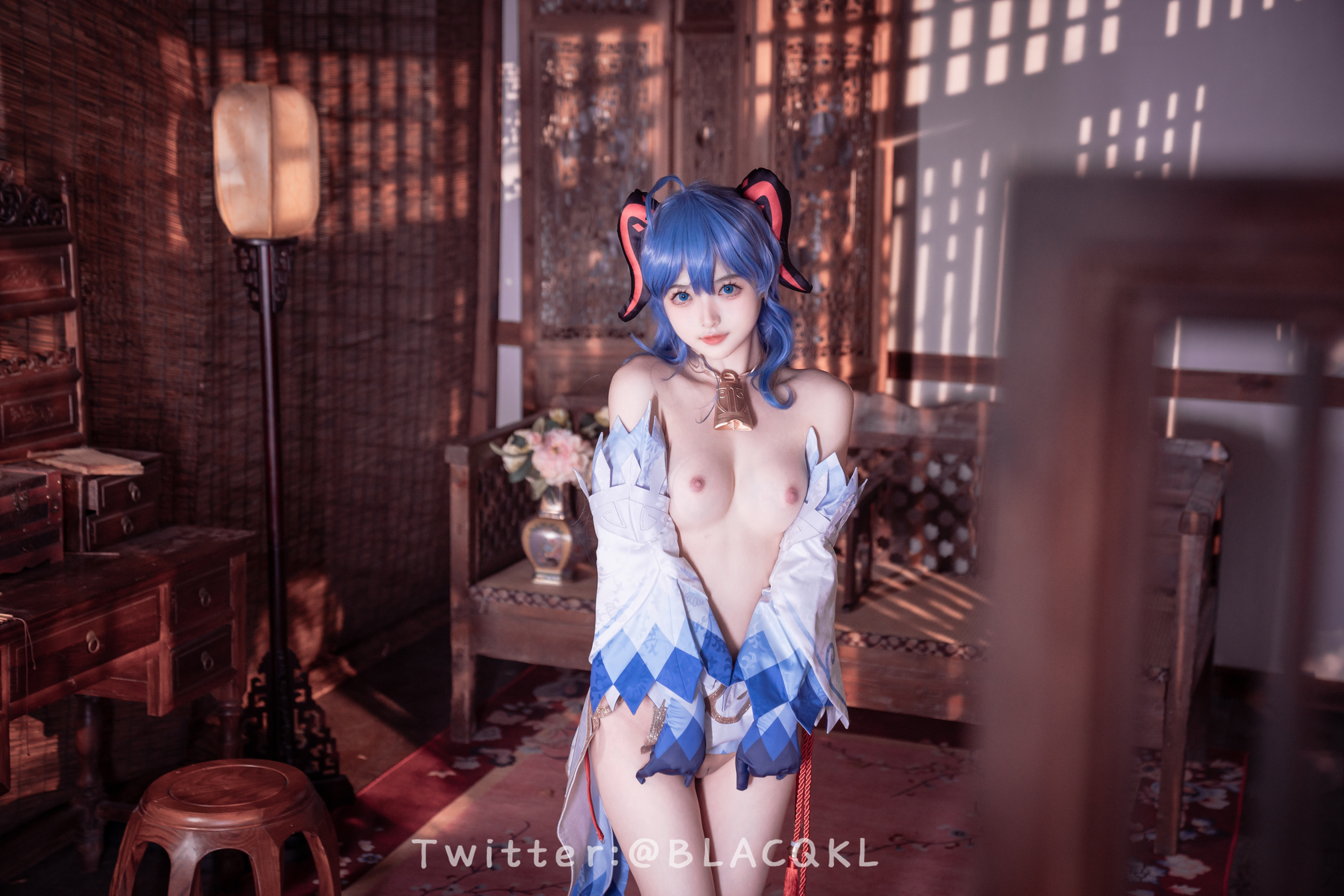 白莉爱吃巧克力 NO.013 甘雨 [90P 1.13GB]_第1集