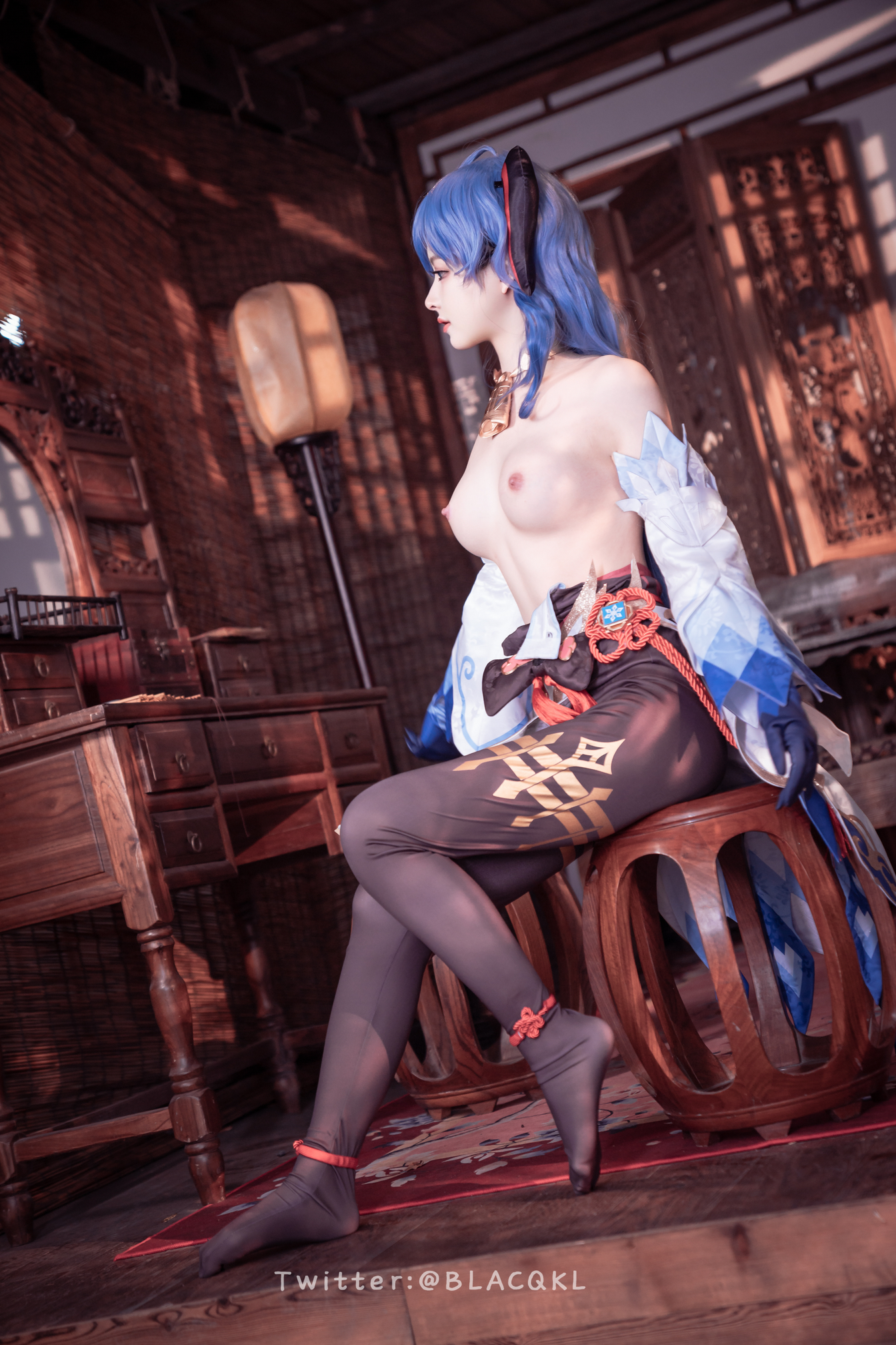 白莉爱吃巧克力 NO.013 甘雨 [90P 1.13GB]_第5集