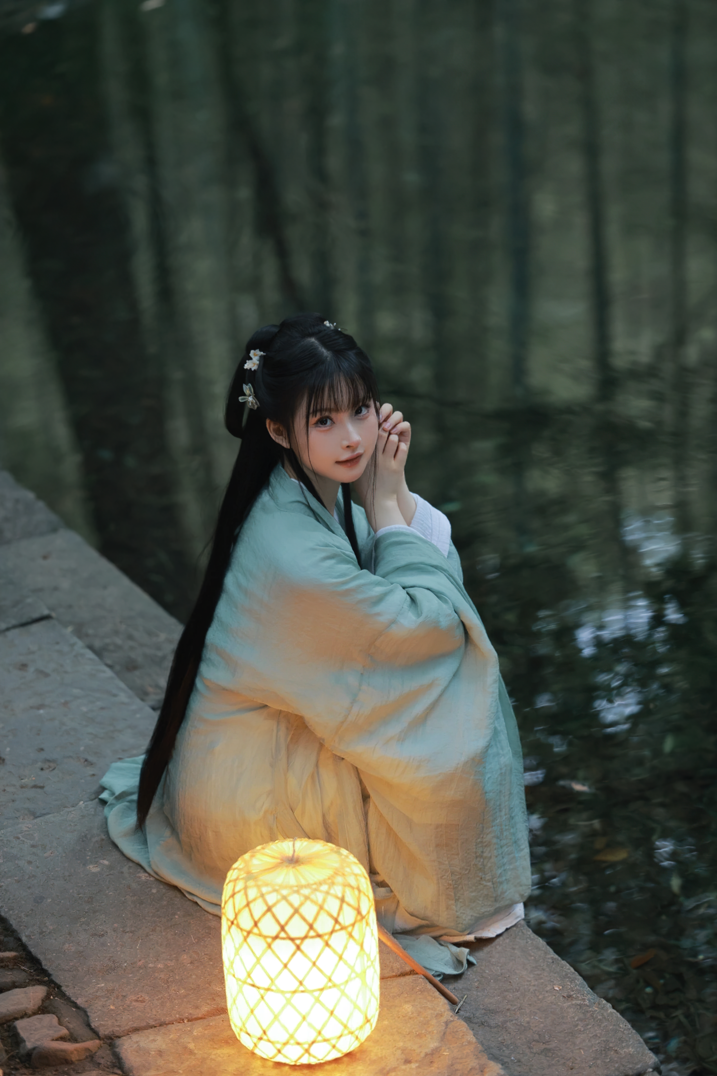 白莉爱吃巧克力 NO.015 原理猪 古风汉服 [9P 311MB]_第1集