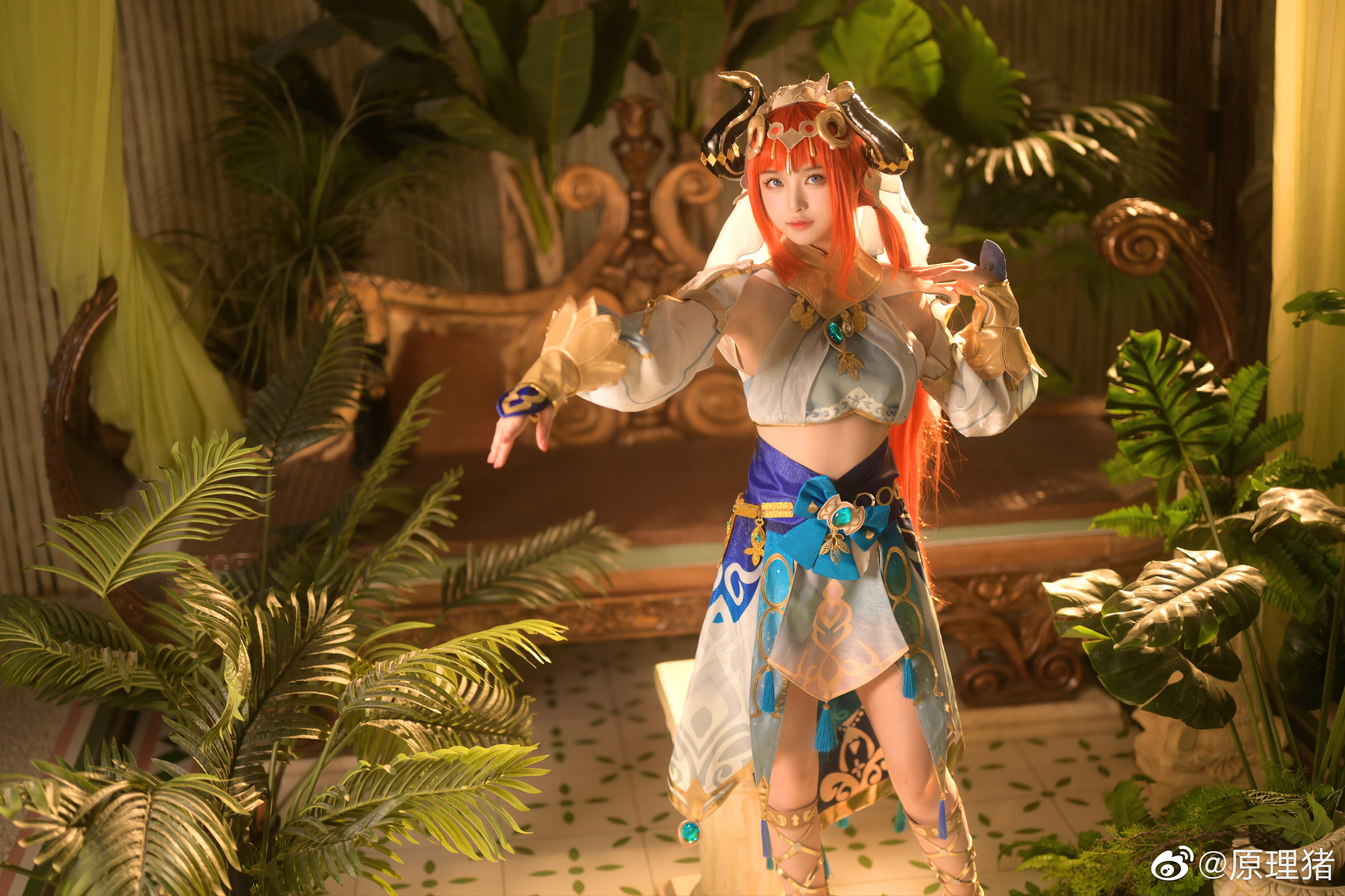 白莉爱吃巧克力 NO.016 原理猪 原神-妮露 [10P 416MB]_第1集