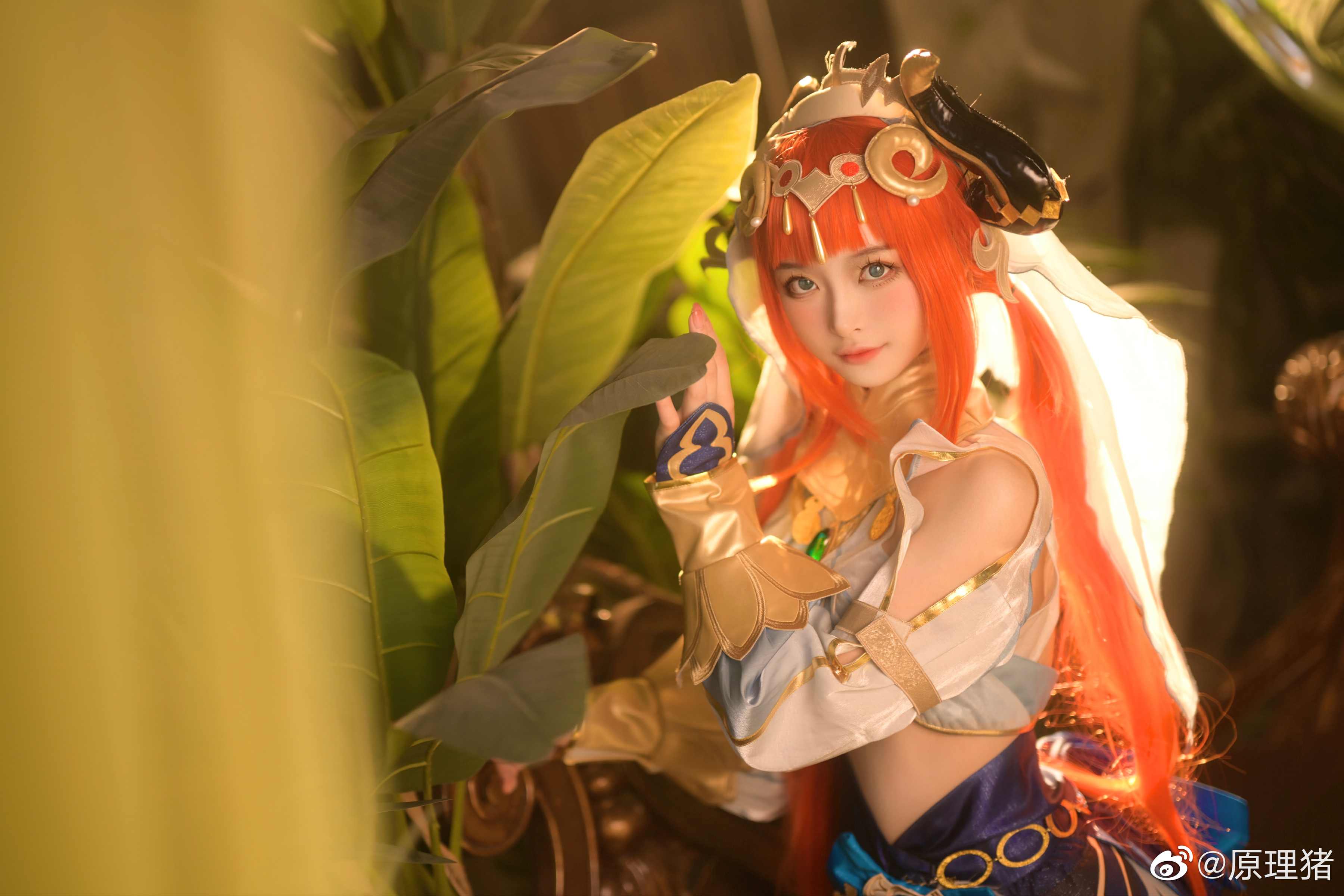 白莉爱吃巧克力 NO.016 原理猪 原神-妮露 [10P 416MB]_第1集