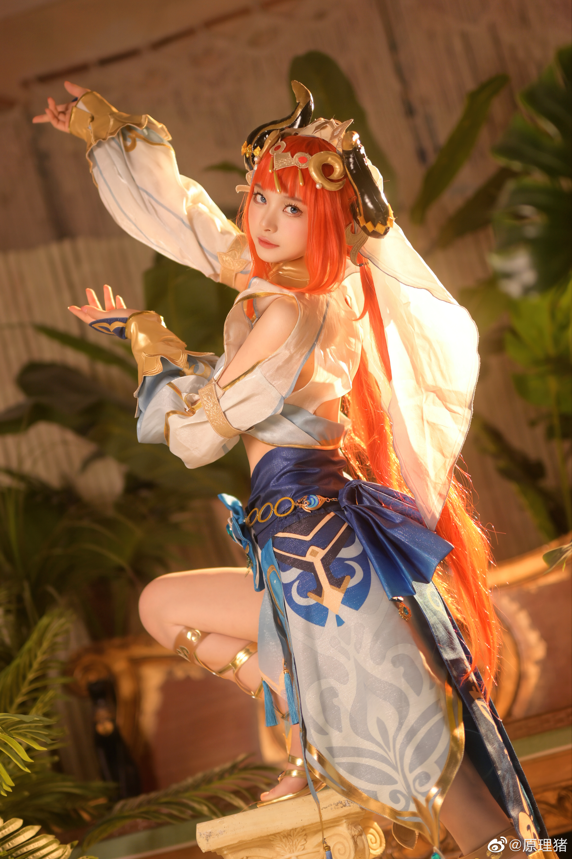 白莉爱吃巧克力 NO.016 原理猪 原神-妮露 [10P 416MB]_第1集