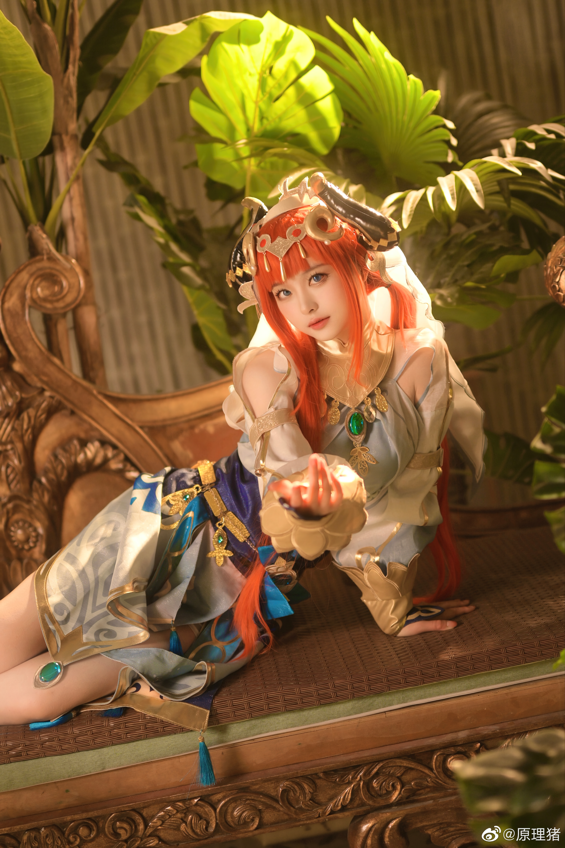 白莉爱吃巧克力 NO.016 原理猪 原神-妮露 [10P 416MB]_第1集