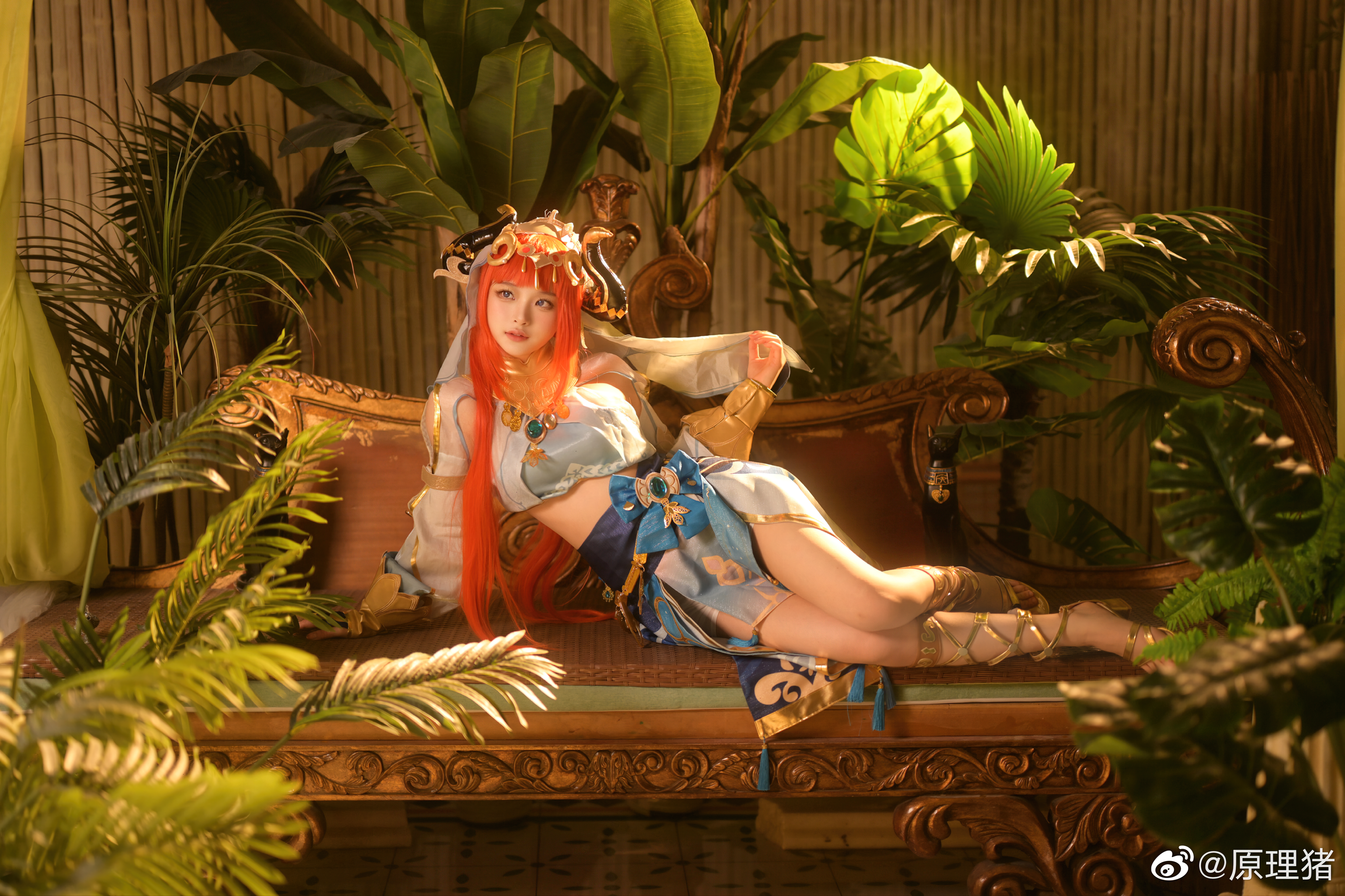 白莉爱吃巧克力 NO.016 原理猪 原神-妮露 [10P 416MB]_第1集