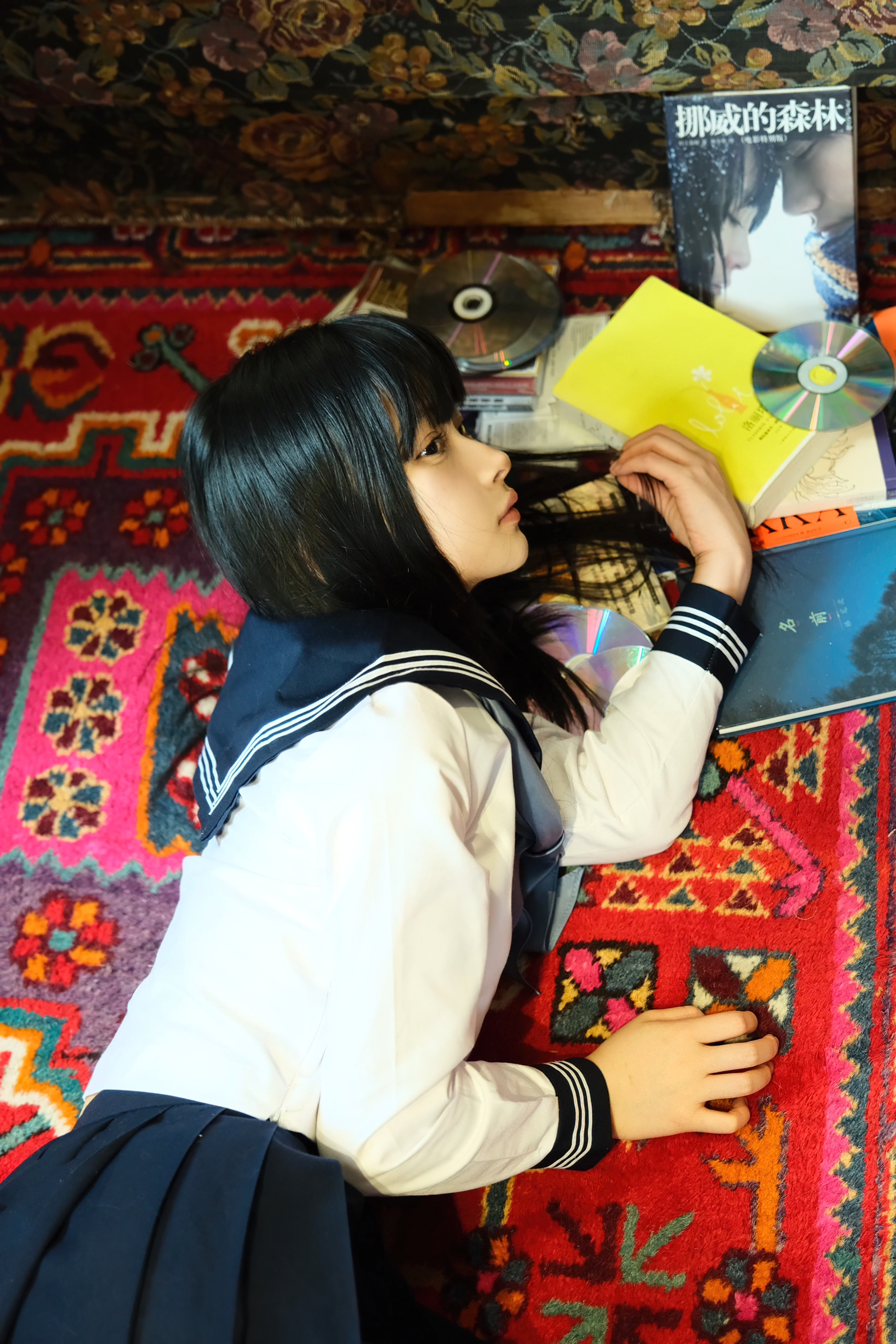 白莉爱吃巧克力 NO.017 原理猪 闺房JK [19P 732MB]_第1集