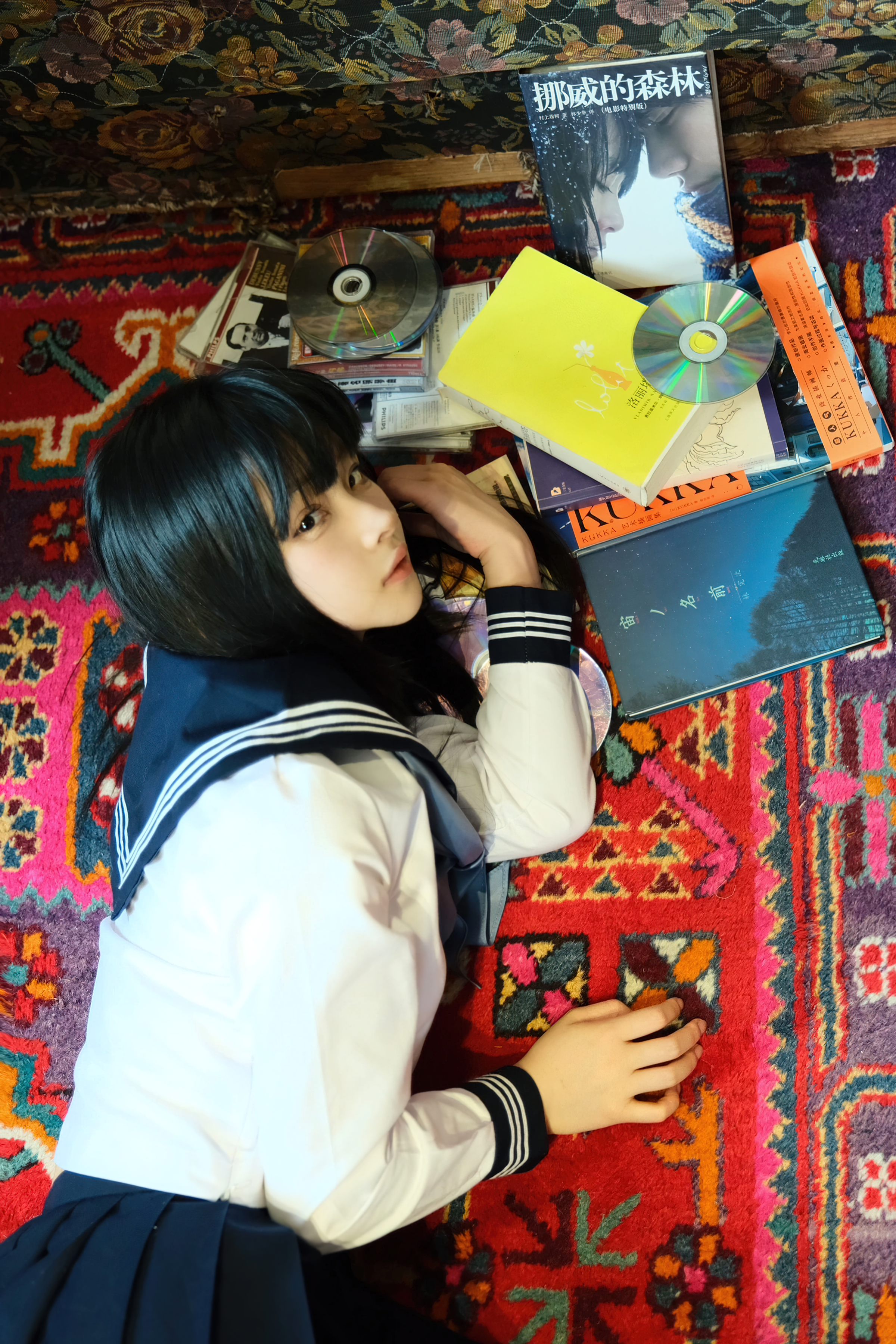 白莉爱吃巧克力 NO.017 原理猪 闺房JK [19P 732MB]_第1集