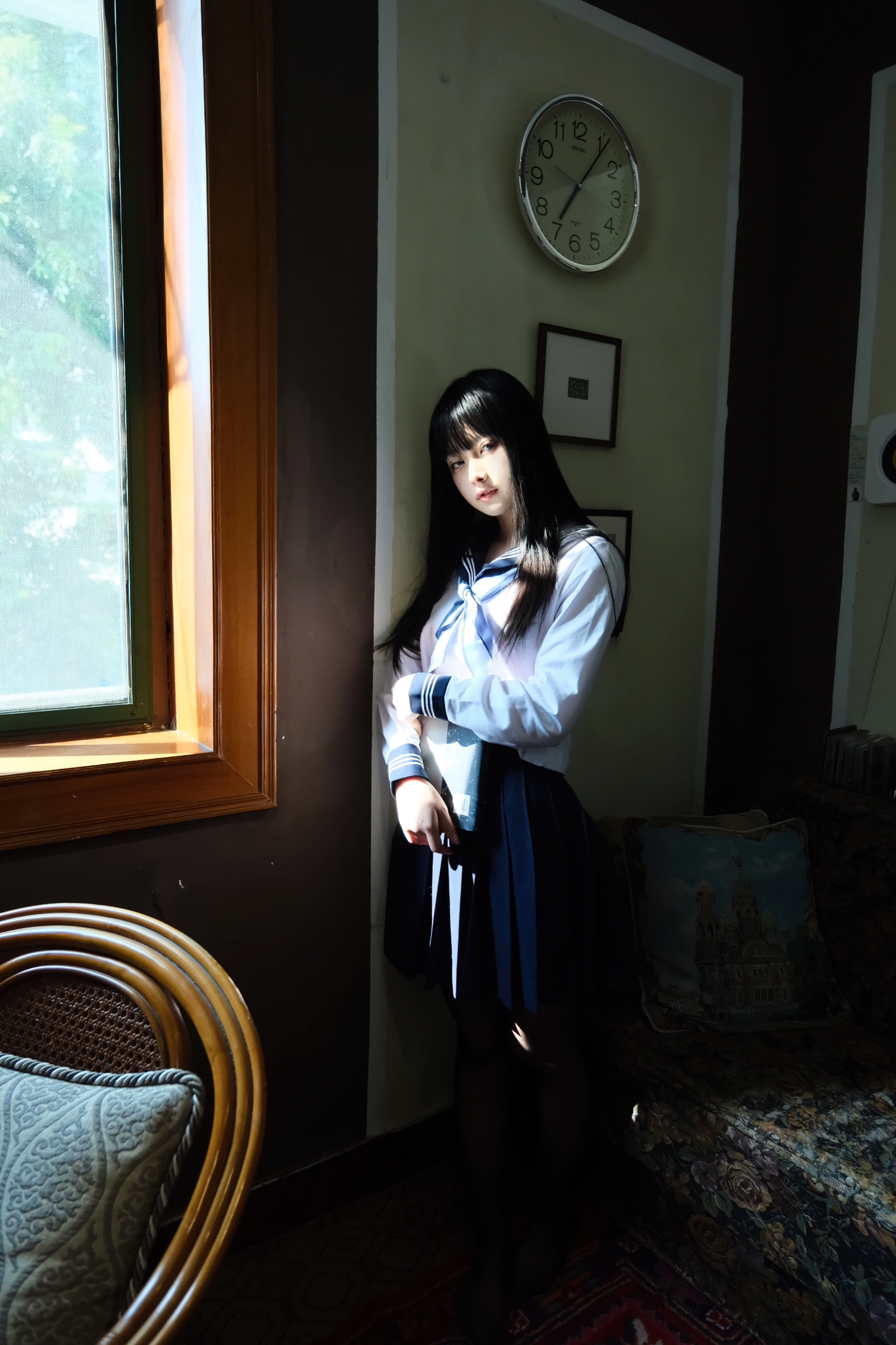 白莉爱吃巧克力 NO.017 原理猪 闺房JK [19P 732MB]_第1集