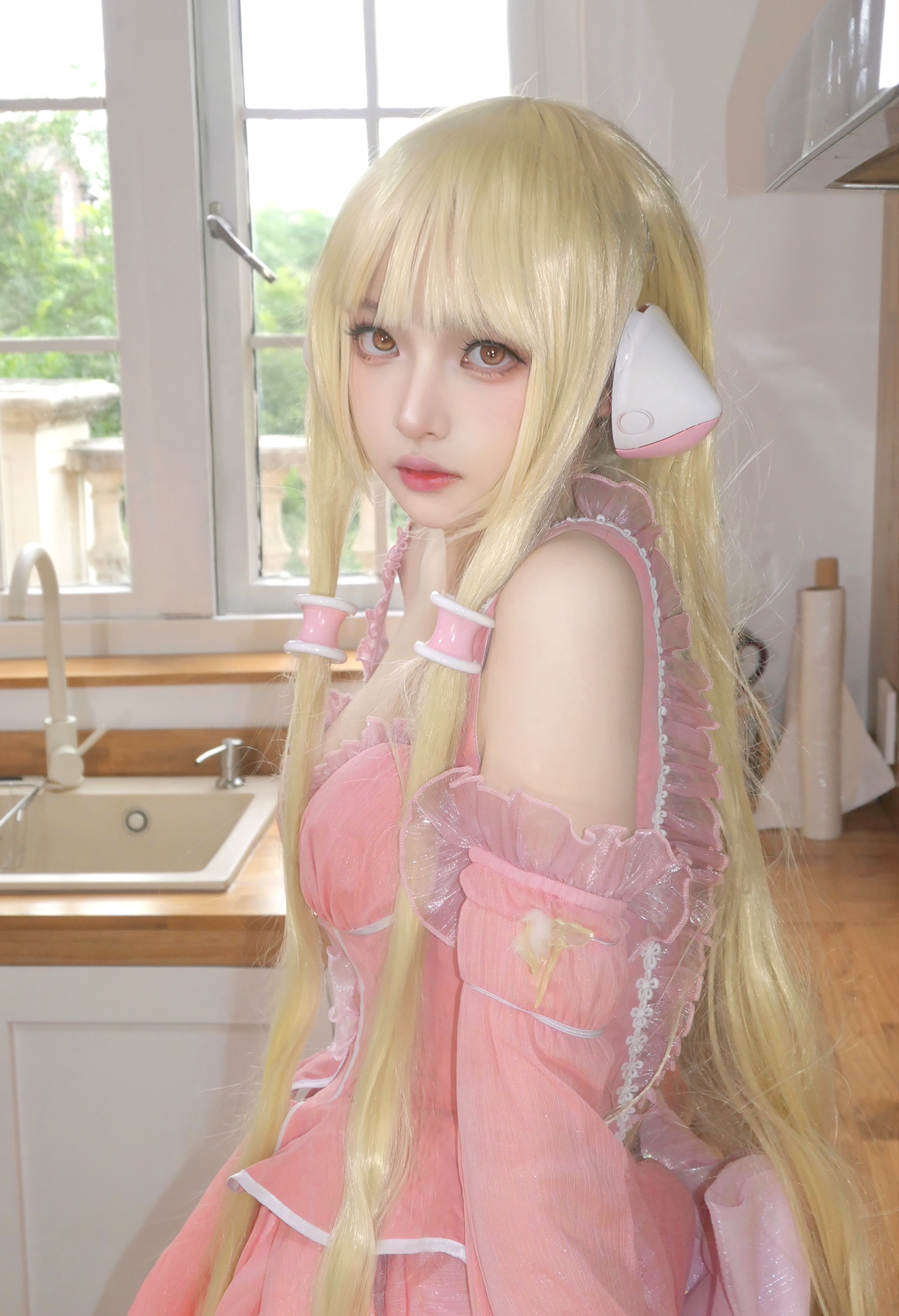 白莉爱吃巧克力 NO.018 原理猪 人形电脑天使心-小叽 [10P 395MB]_第1集