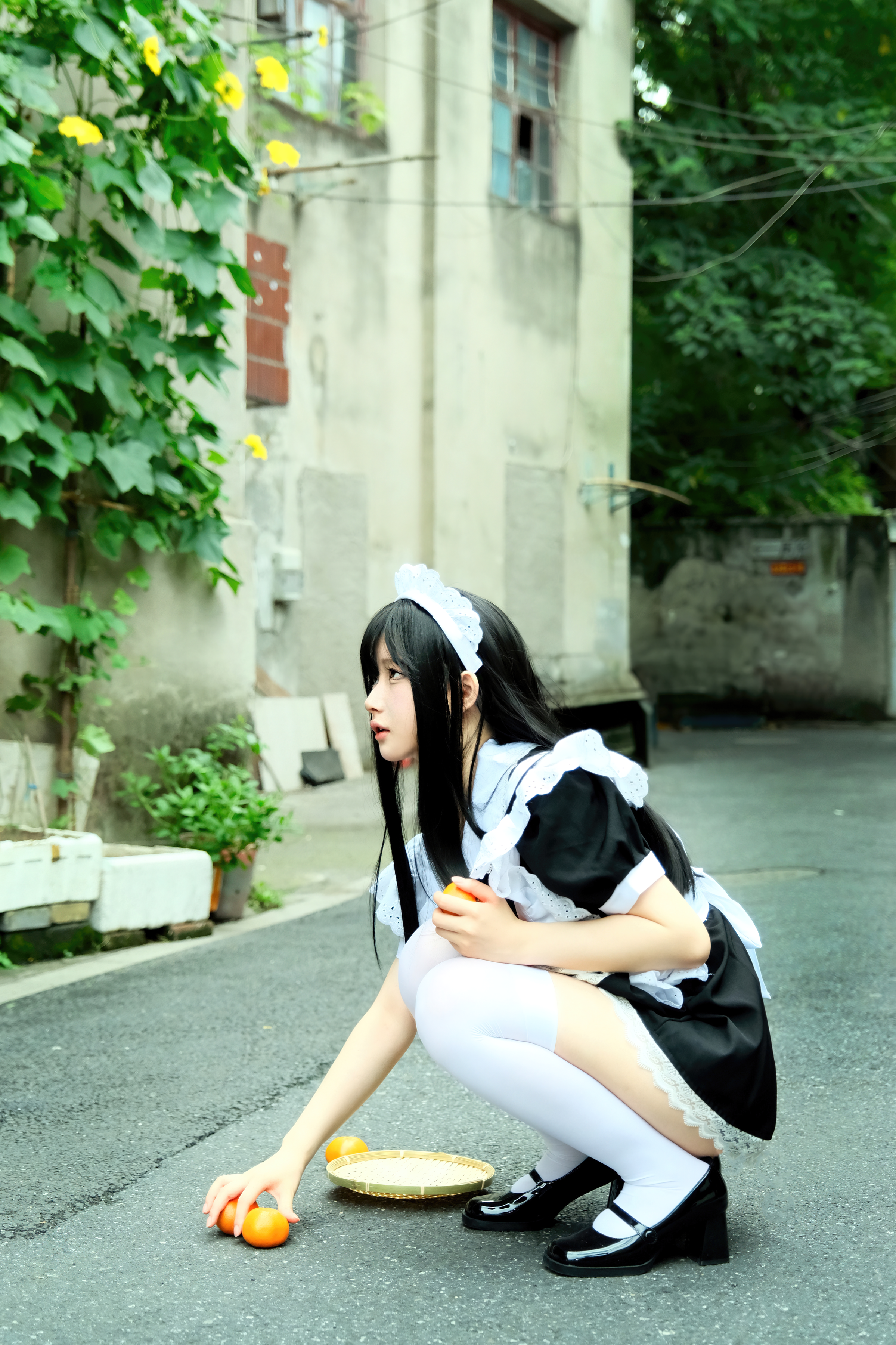 白莉爱吃巧克力 NO.019 原理猪 深巷女仆 [11P 487MB]_第1集