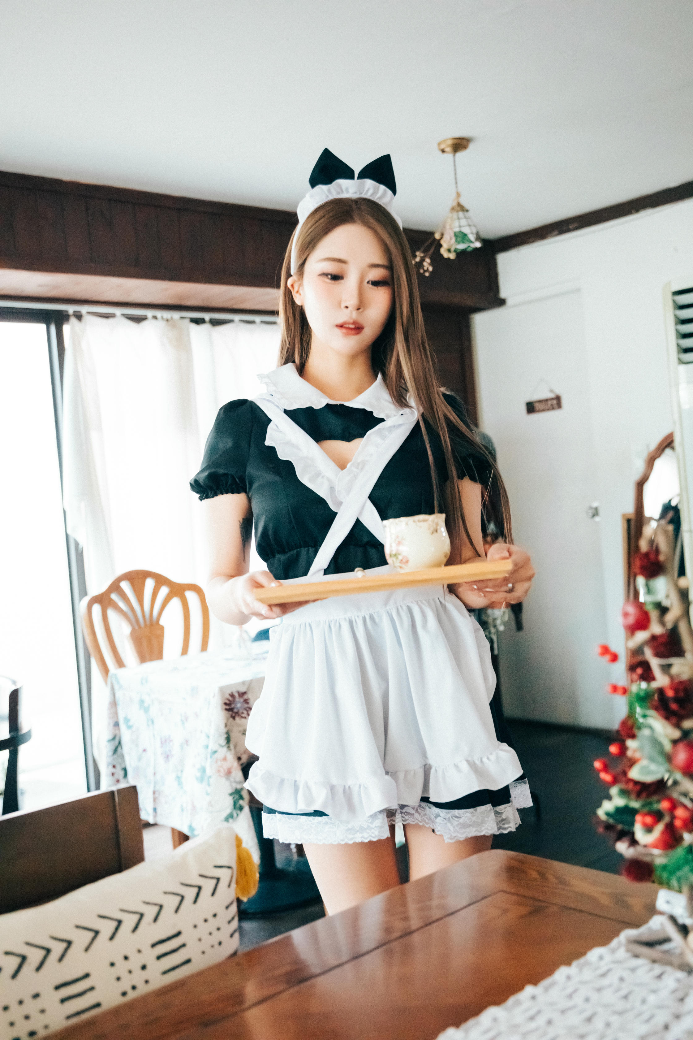 Bomi (보미) NO.068 Loozy Bomi (보미) Maid Cafe (+S.Ver) [174P 3.23GB]_第3集
