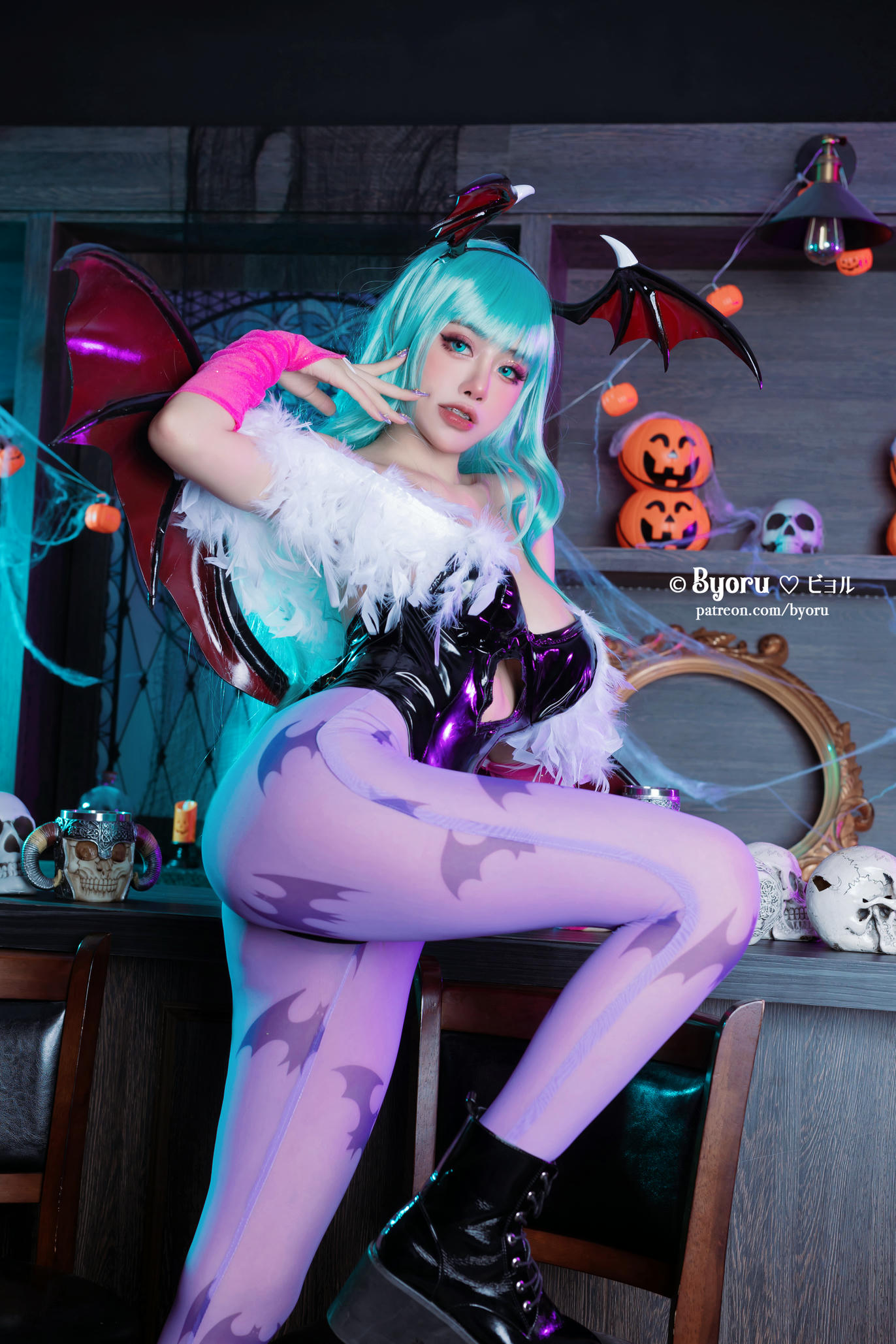 日本coser-Byoru NO.101 Morrigan [32P 326MB]_第1集