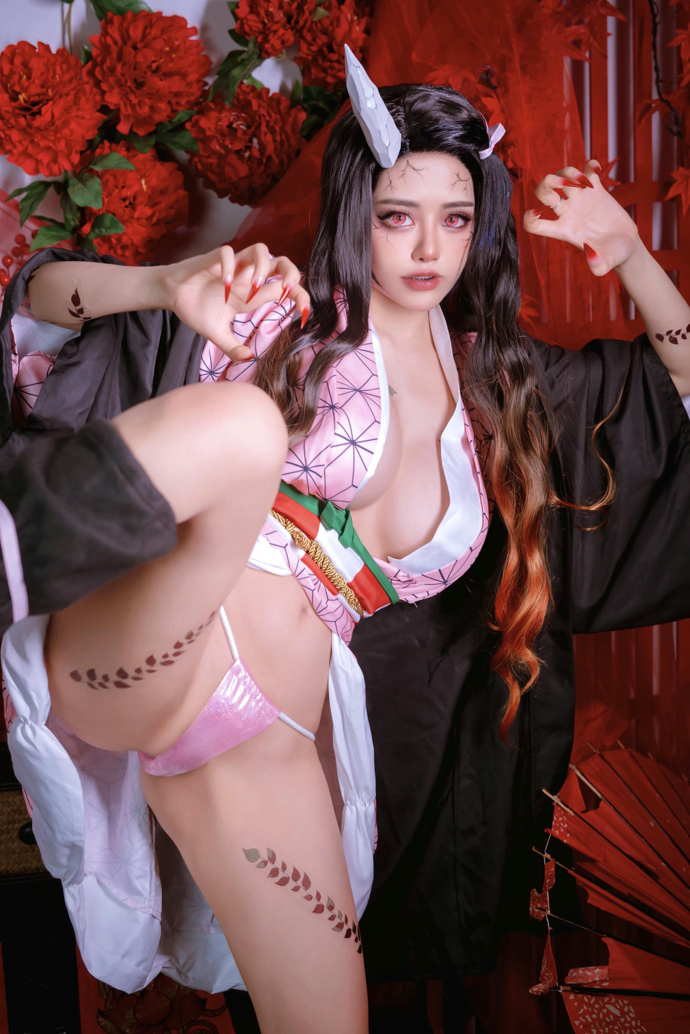 日本coser-Byoru NO.103 Nezuko [47P1V-786MB]_第2集