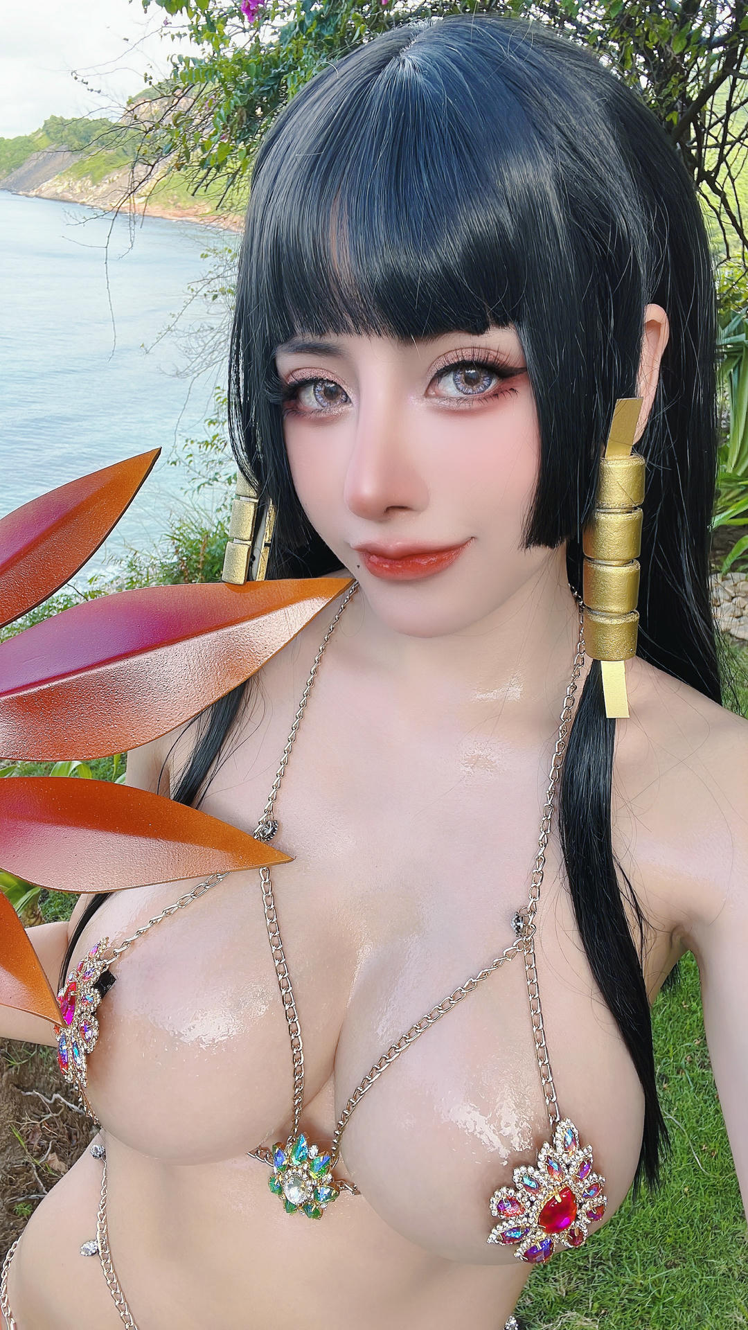 日本coser-Byoru NO.106 Nyotengu Fortune Bikini [46P4V 445MB]_第2集