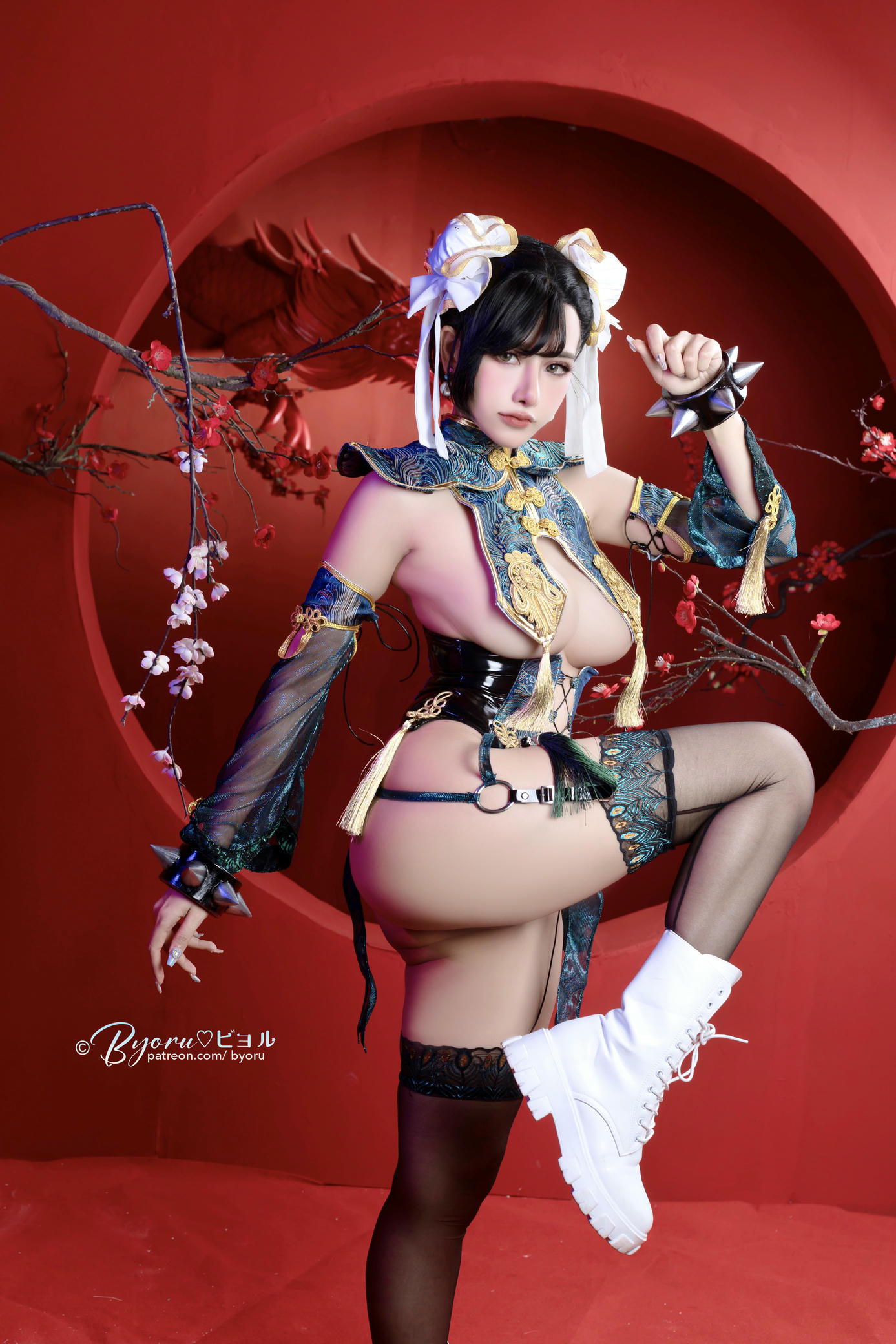 日本coser-Byoru NO.132 Chunli [63P8V-3.29GB]_第1集