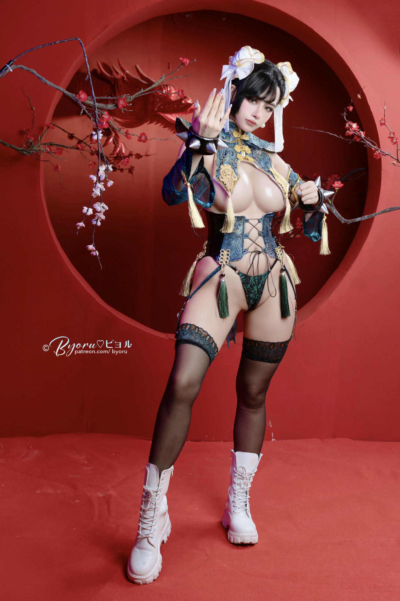 日本coser-Byoru NO.132 Chunli [63P8V-3.29GB]_第1集