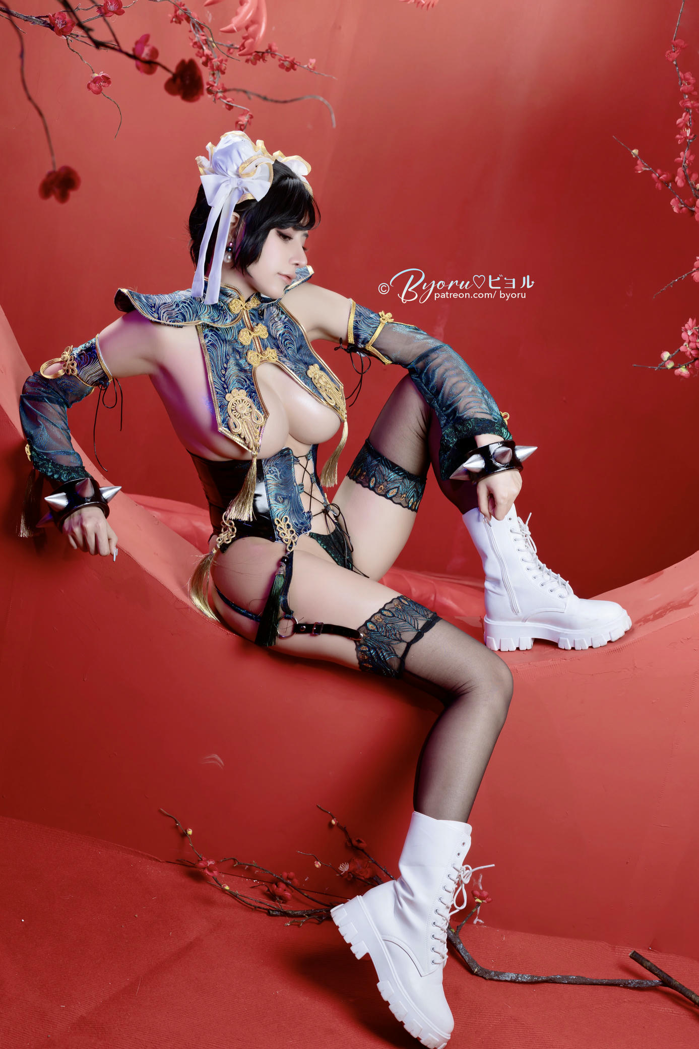 日本coser-Byoru NO.132 Chunli [63P8V-3.29GB]_第1集