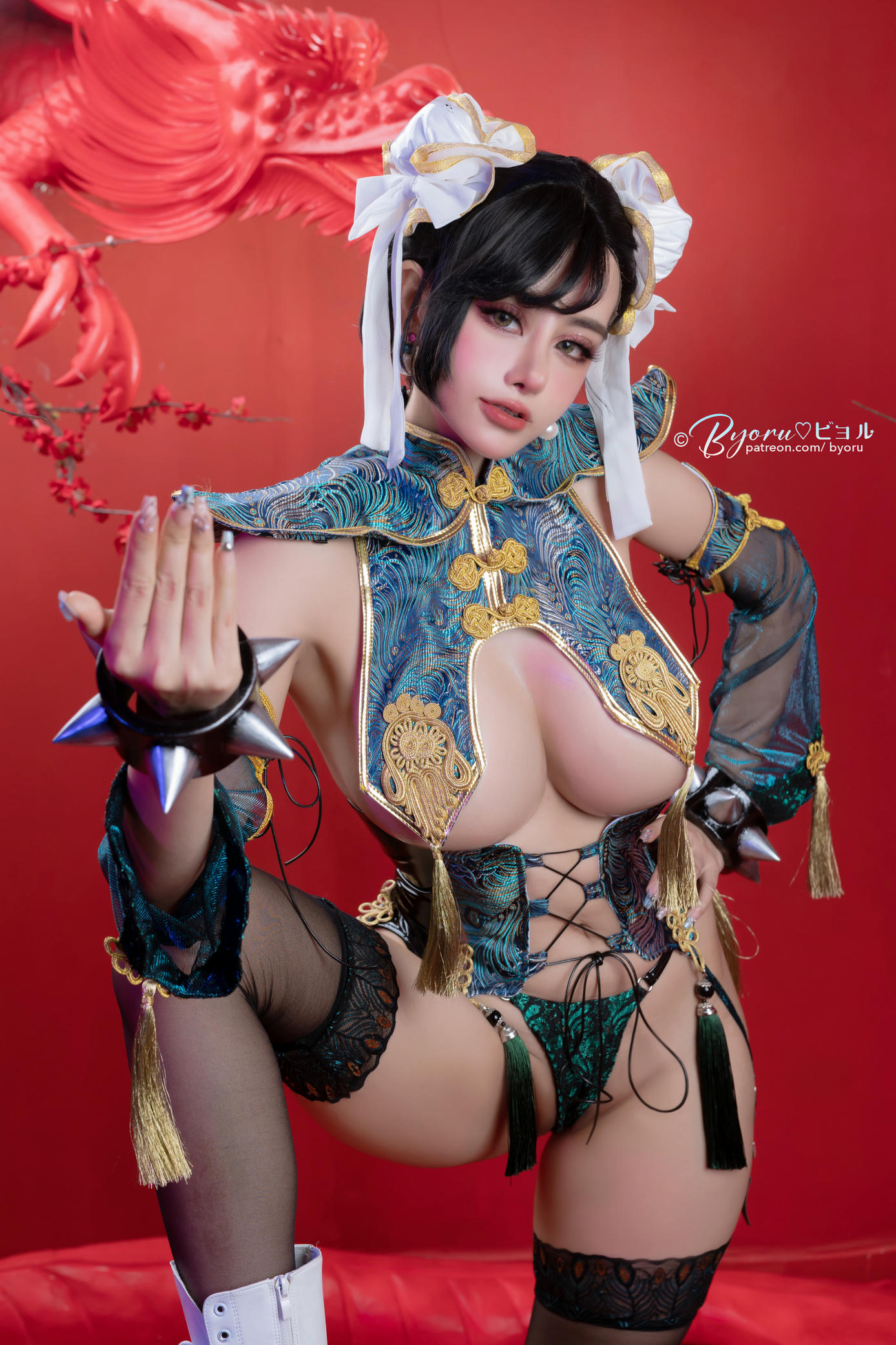 日本coser-Byoru NO.132 Chunli [63P8V-3.29GB]_第1集