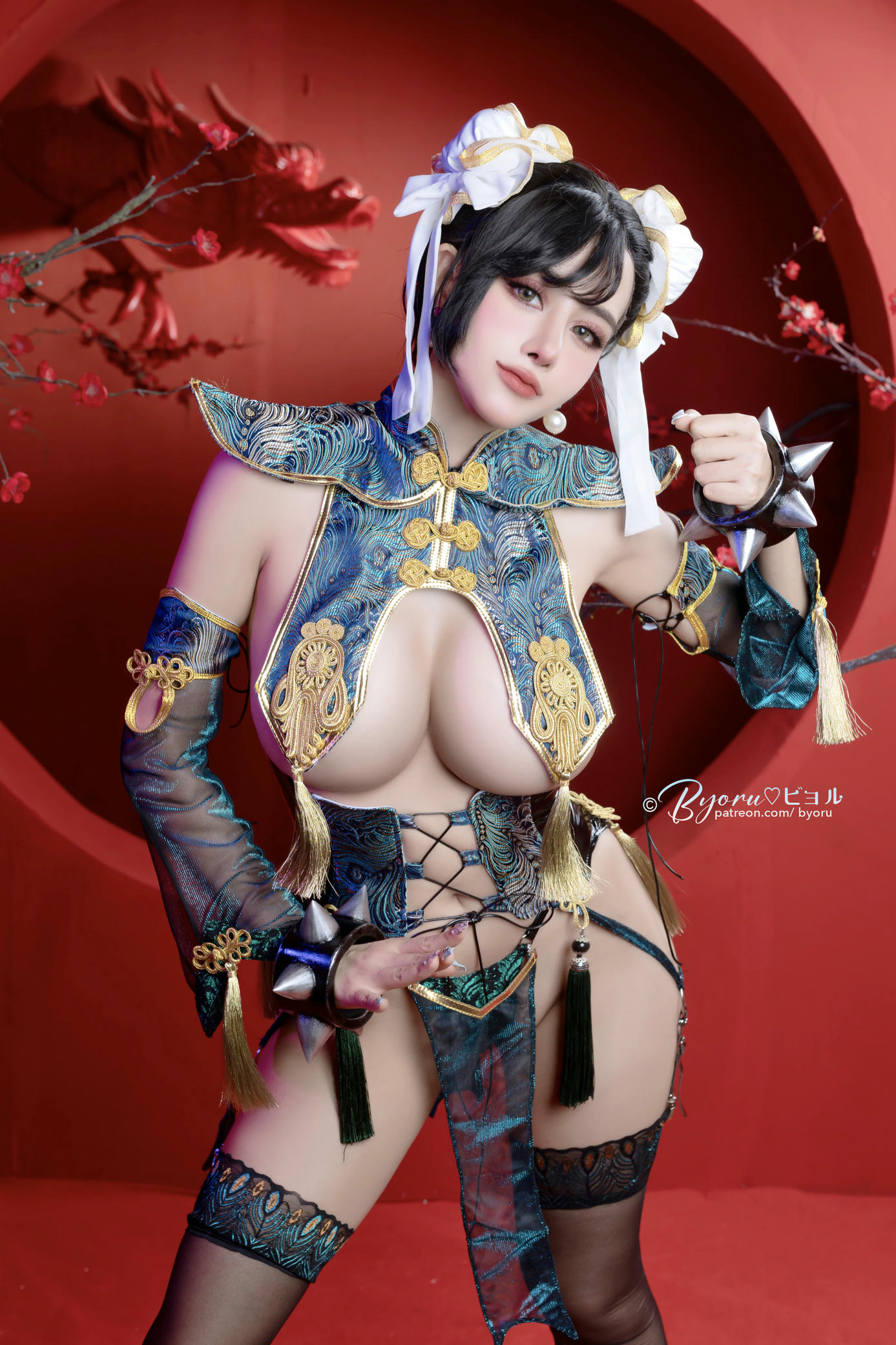 日本coser-Byoru NO.132 Chunli [63P8V-3.29GB]_第1集
