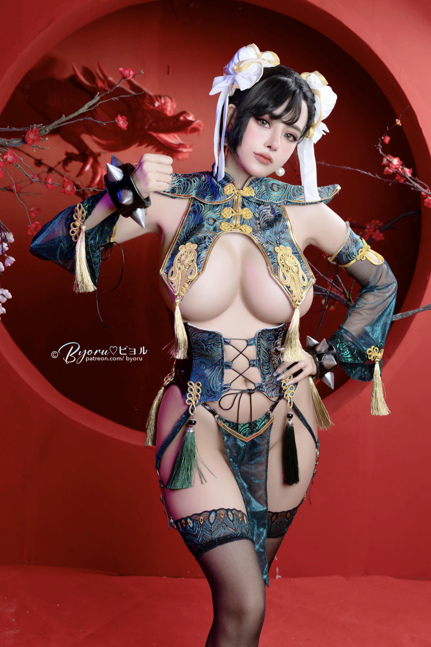 日本coser-Byoru NO.132 Chunli [63P8V-3.29GB]_第1集