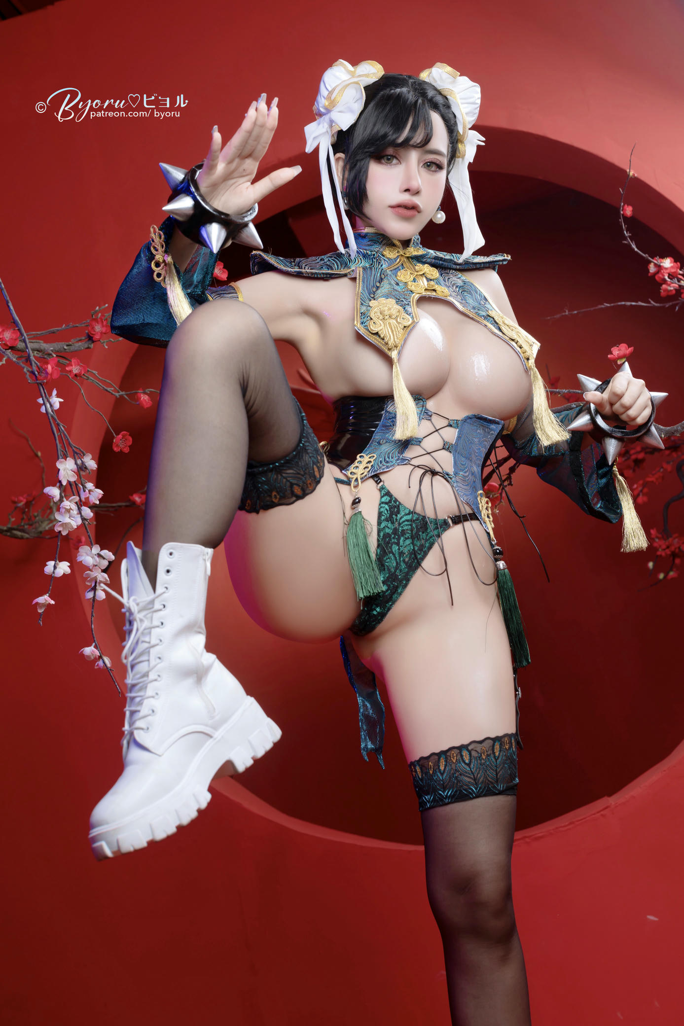 日本coser-Byoru NO.132 Chunli [63P8V-3.29GB]_第1集