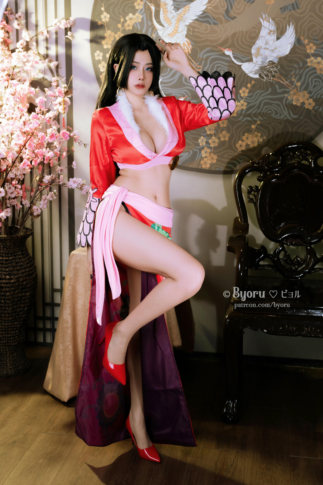 日本coser-Byoru NO.133 Boa Hancock [30P／116MB]_第1集