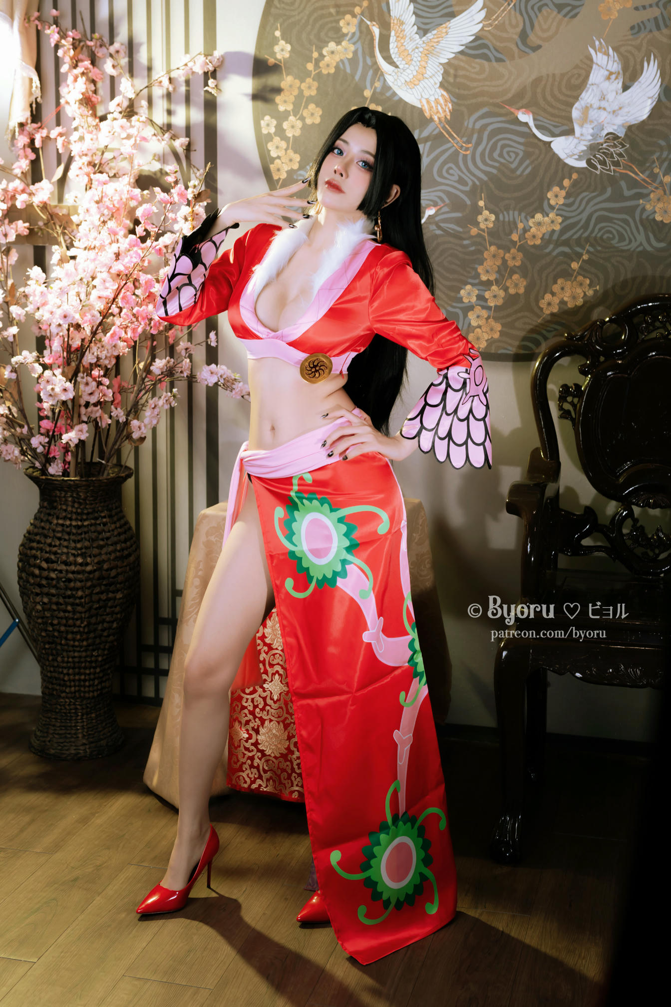 日本coser-Byoru NO.133 Boa Hancock [30P／116MB]_第1集