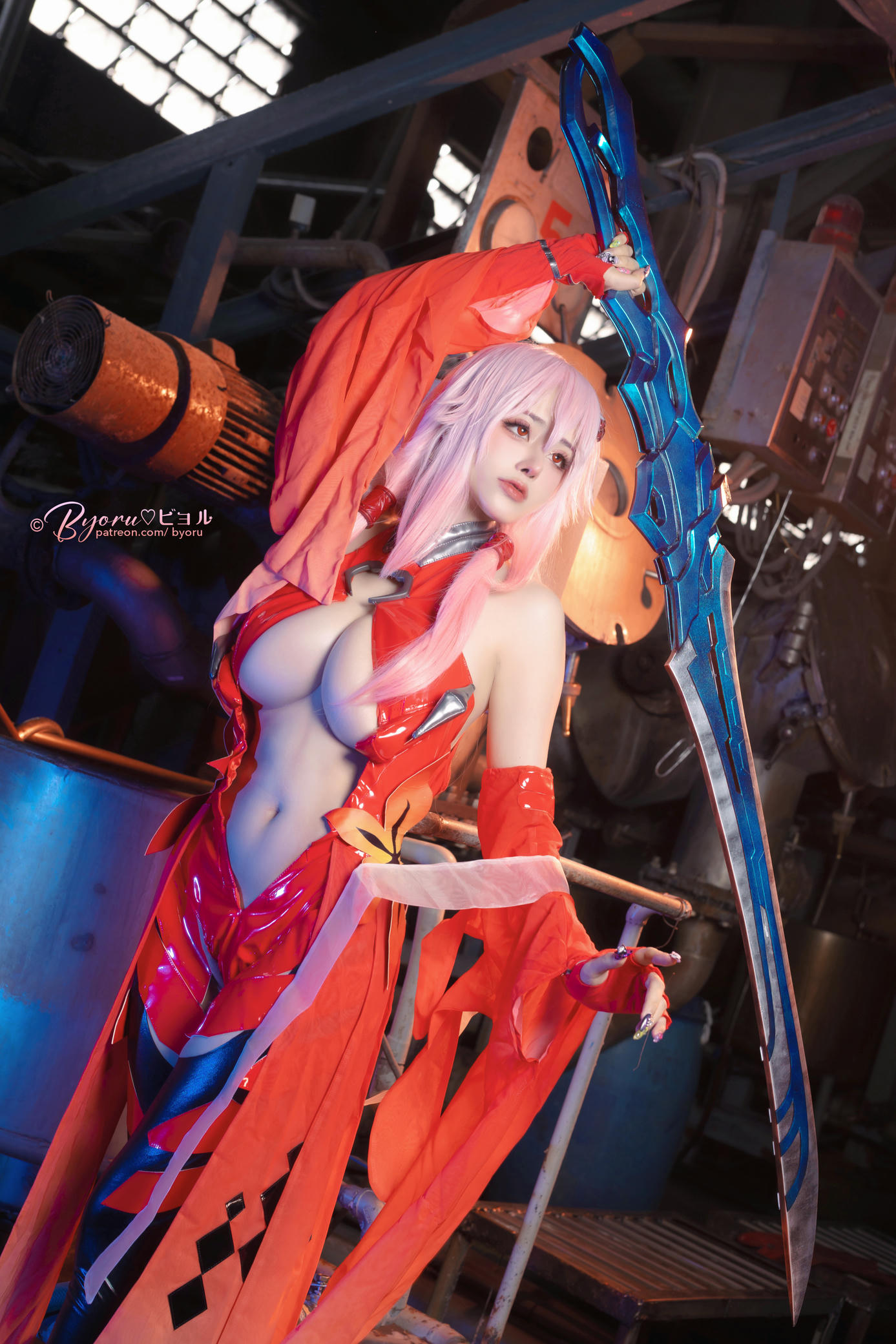 日本coser-Byoru NO.137 Inori Yuzuriha [43P8V-1.22GB]-H_第1集