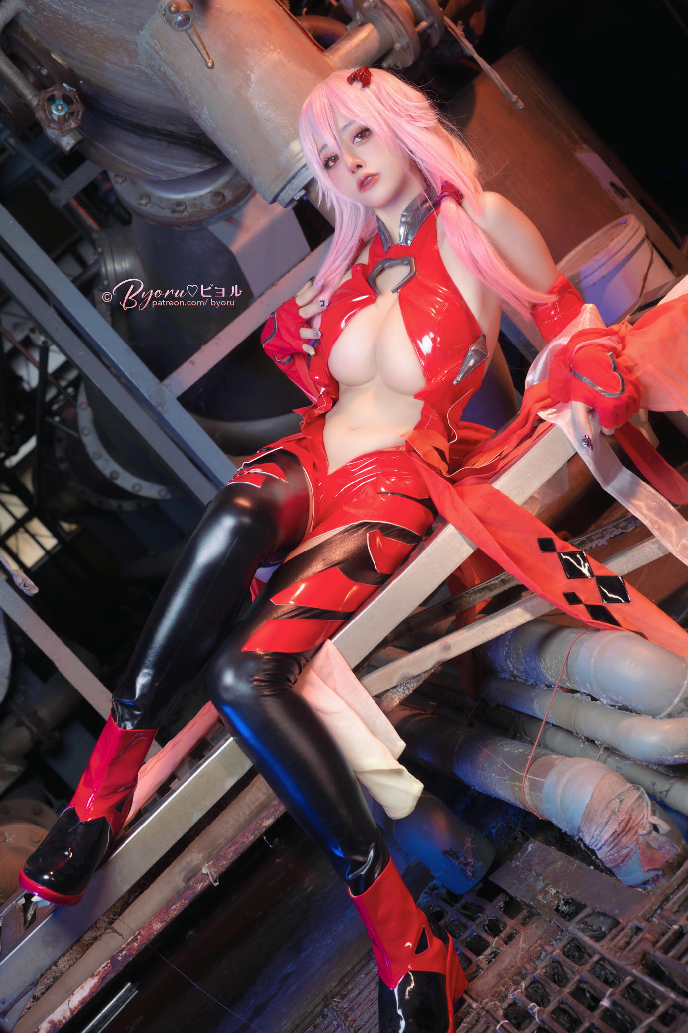 日本coser-Byoru NO.137 Inori Yuzuriha [43P8V-1.22GB]-H_第2集
