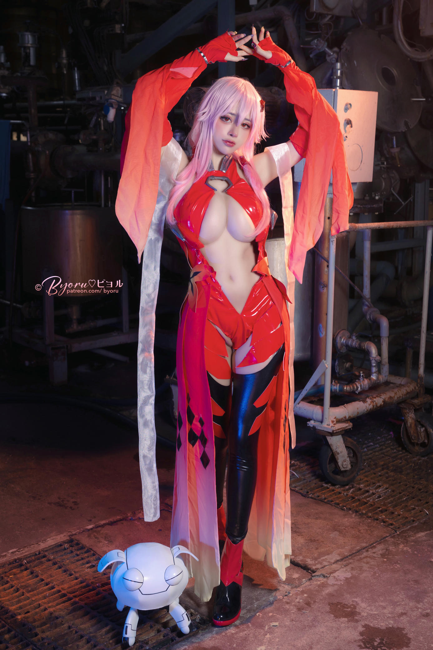 日本coser-Byoru NO.137 Inori Yuzuriha [43P8V-1.22GB]-H_第1集
