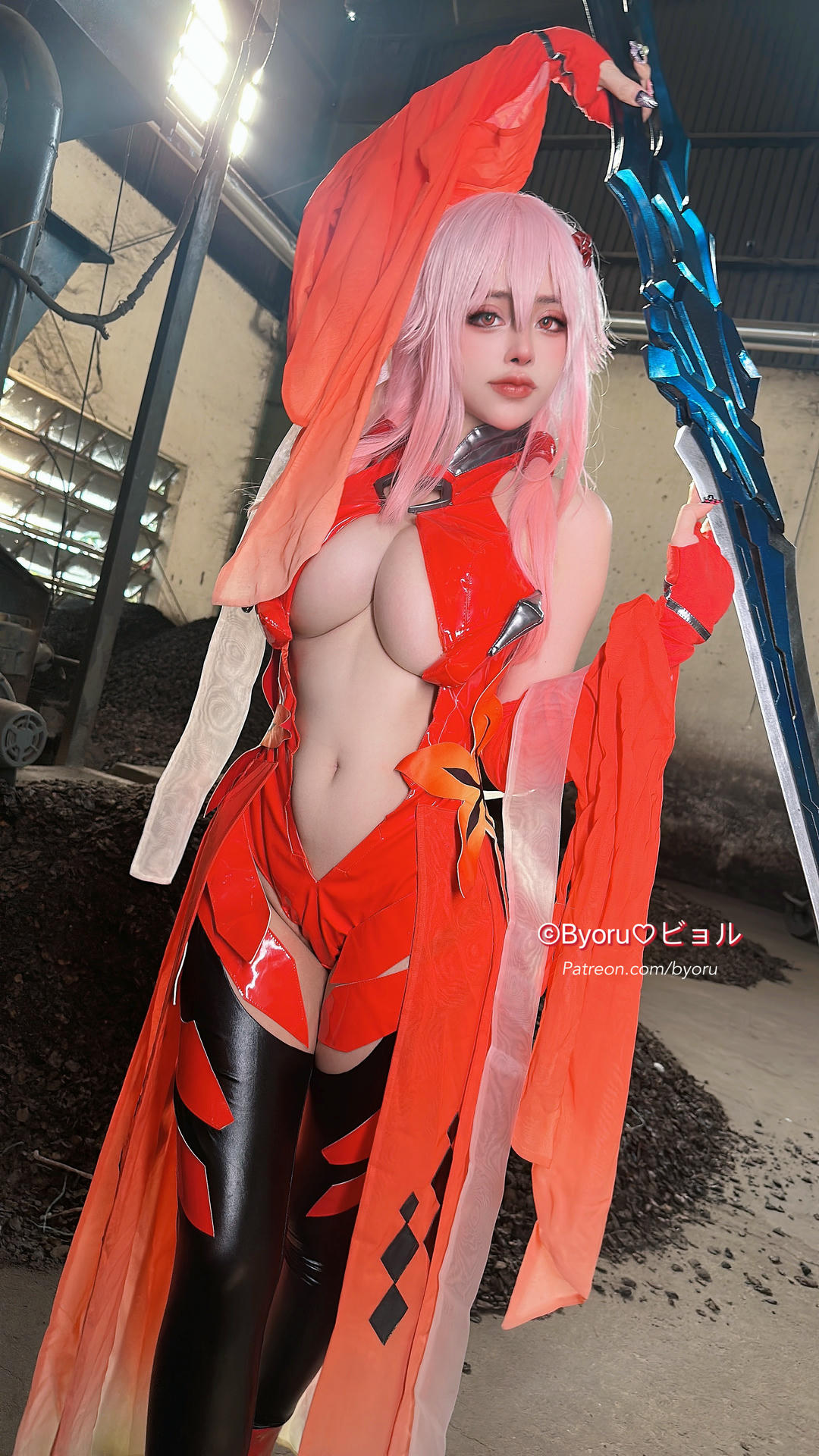 日本coser-Byoru NO.137 Inori Yuzuriha [43P8V-1.22GB]-S_第1集