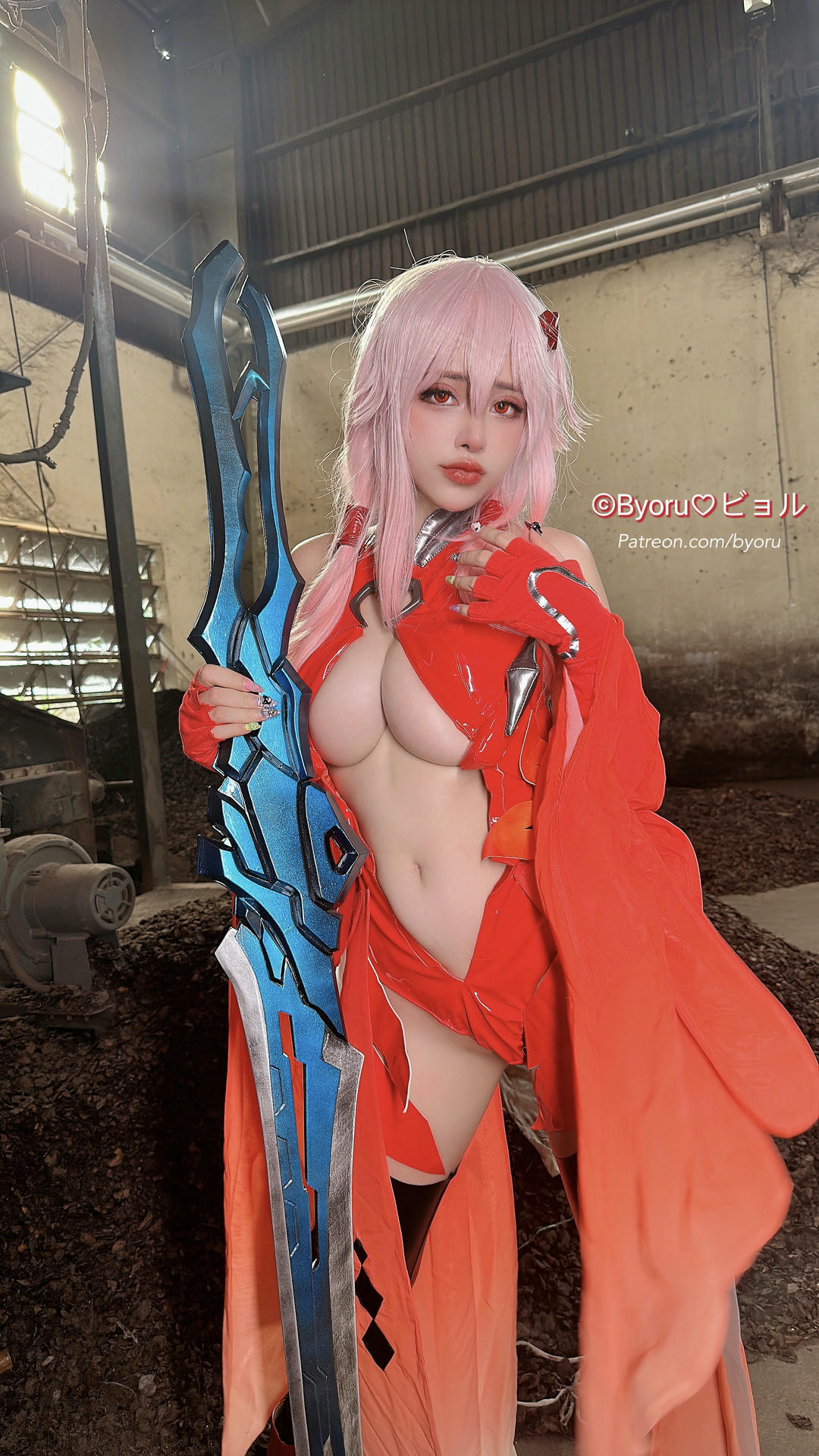 日本coser-Byoru NO.137 Inori Yuzuriha [43P8V-1.22GB]-S_第1集