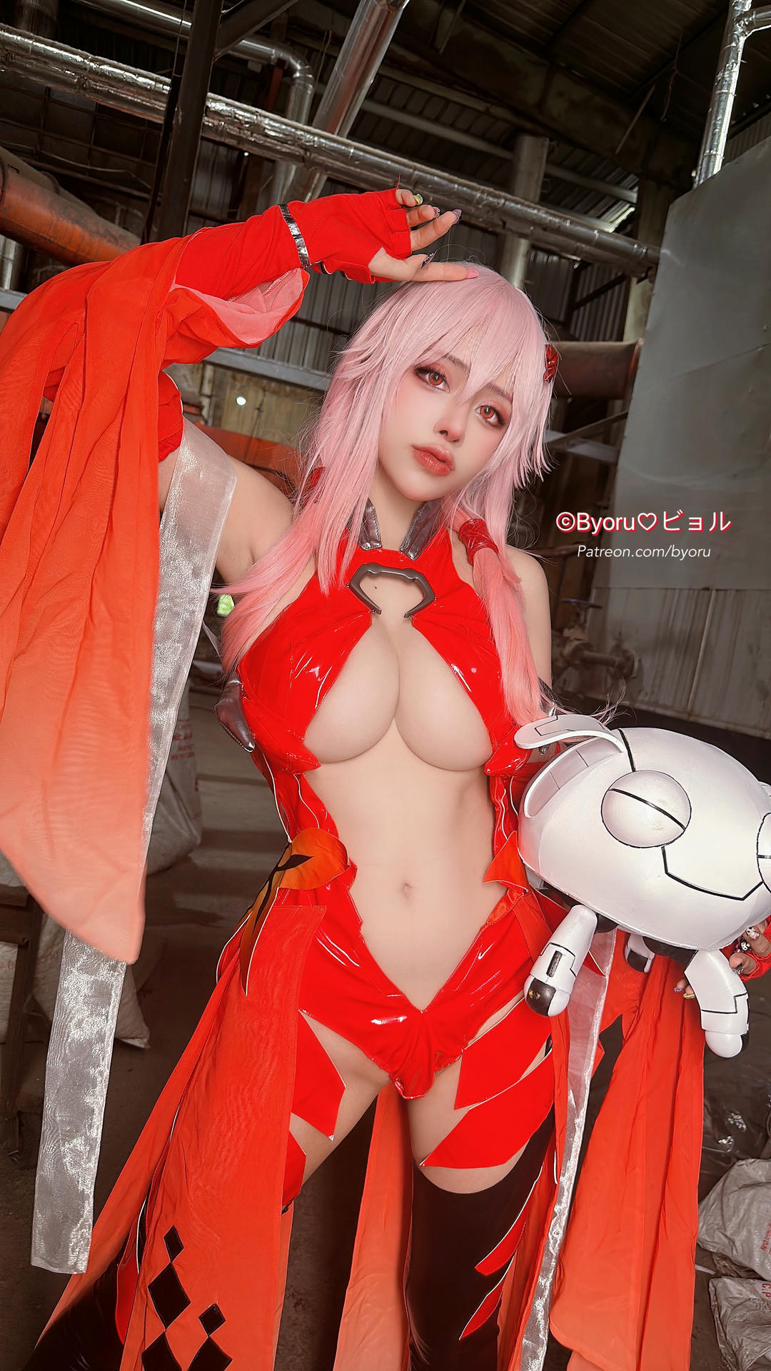 日本coser-Byoru NO.137 Inori Yuzuriha [43P8V-1.22GB]-S_第1集